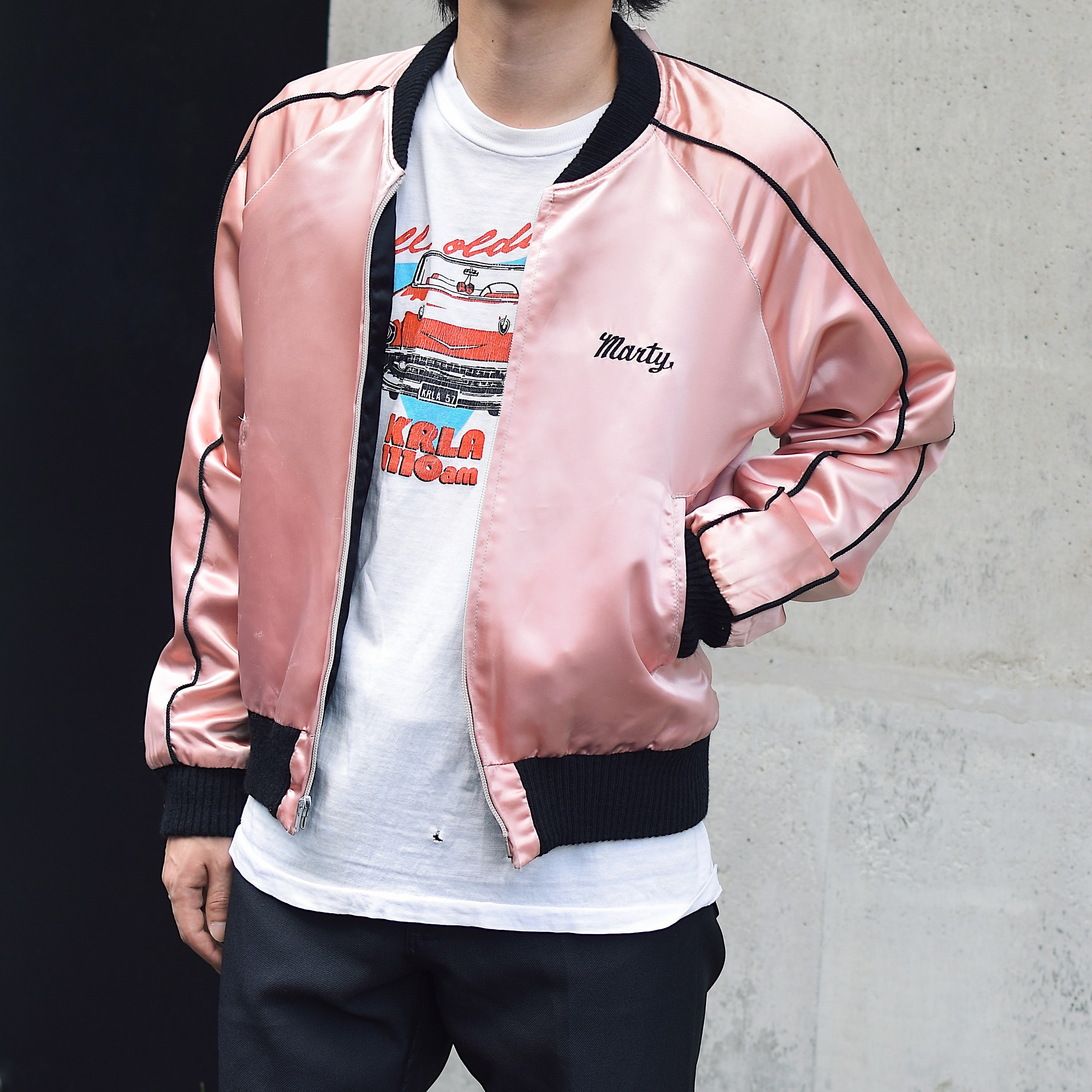 Vintage 70's【FAD TIMES INC.】"PLAY BOY" Satin Jacket の画像 3