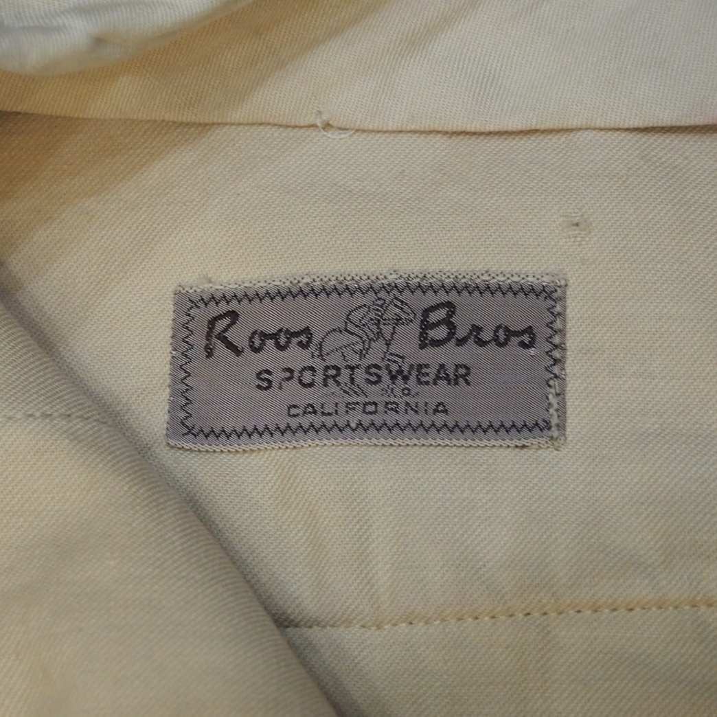 50’s Vintage Wool Slacks 30×30 の画像 11