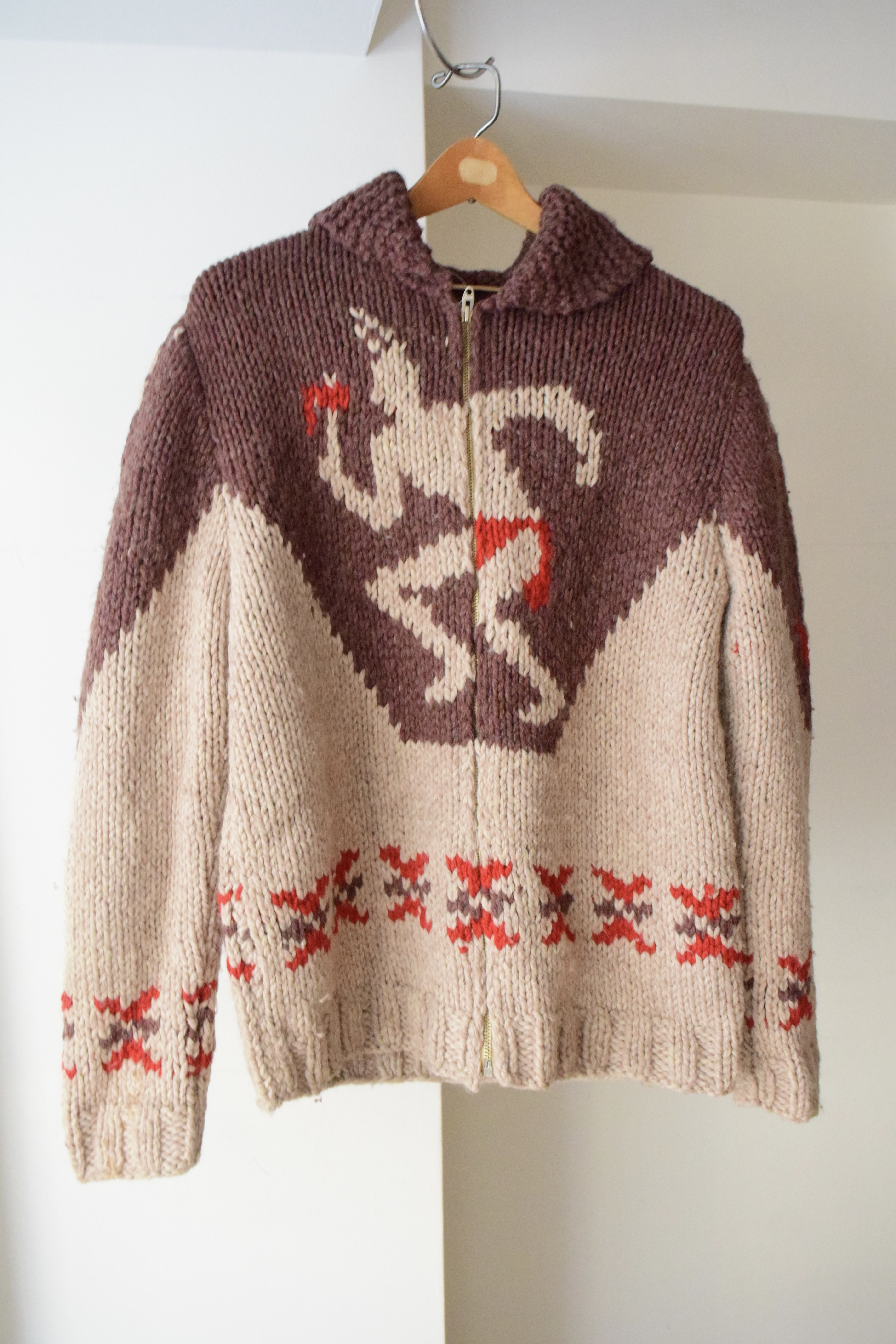 1960s Cowichan sweater “Native Indian”