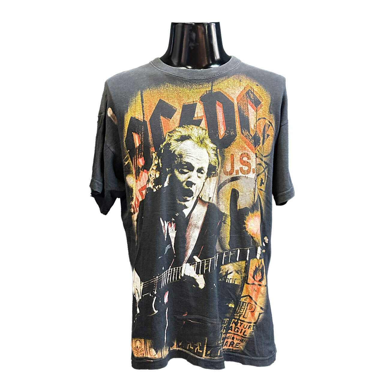 【AC/DC】エーシーディーシー “STIFF UPPER LIP” Tシャツ XL相当