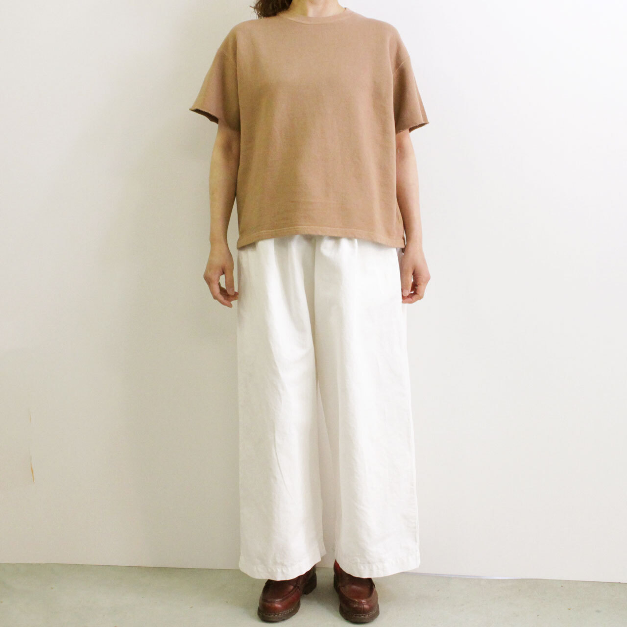 Comm Arch コム アーチ Li Co Sweat S S リネンコットン吊り編み 半袖スウェット レディース サイズ1 Escargot Circus Comm Arch コム アーチ Li Co Sweat S S リネンコットン吊り編み 半袖スウェット レディース サイズ1 Escargot Circus