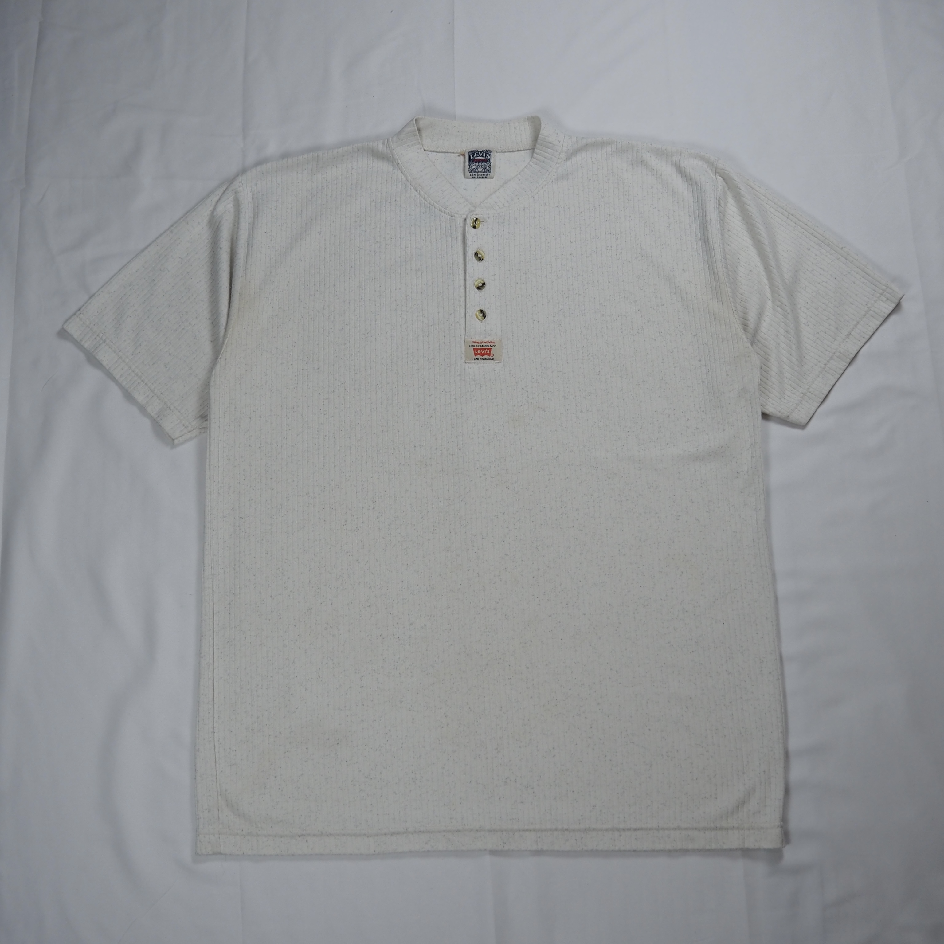 00’s Levi’s ヘンリーネックTシャツ Lサイズ程度