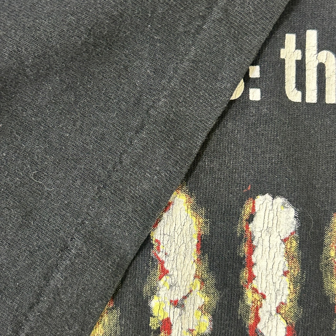 NINE INCH NAILS ナインインチネイルズ The Downward Spiral バンドT ALL SPORTボディ ブラック ヴィンテージ 古着 ロックT XL の画像 8