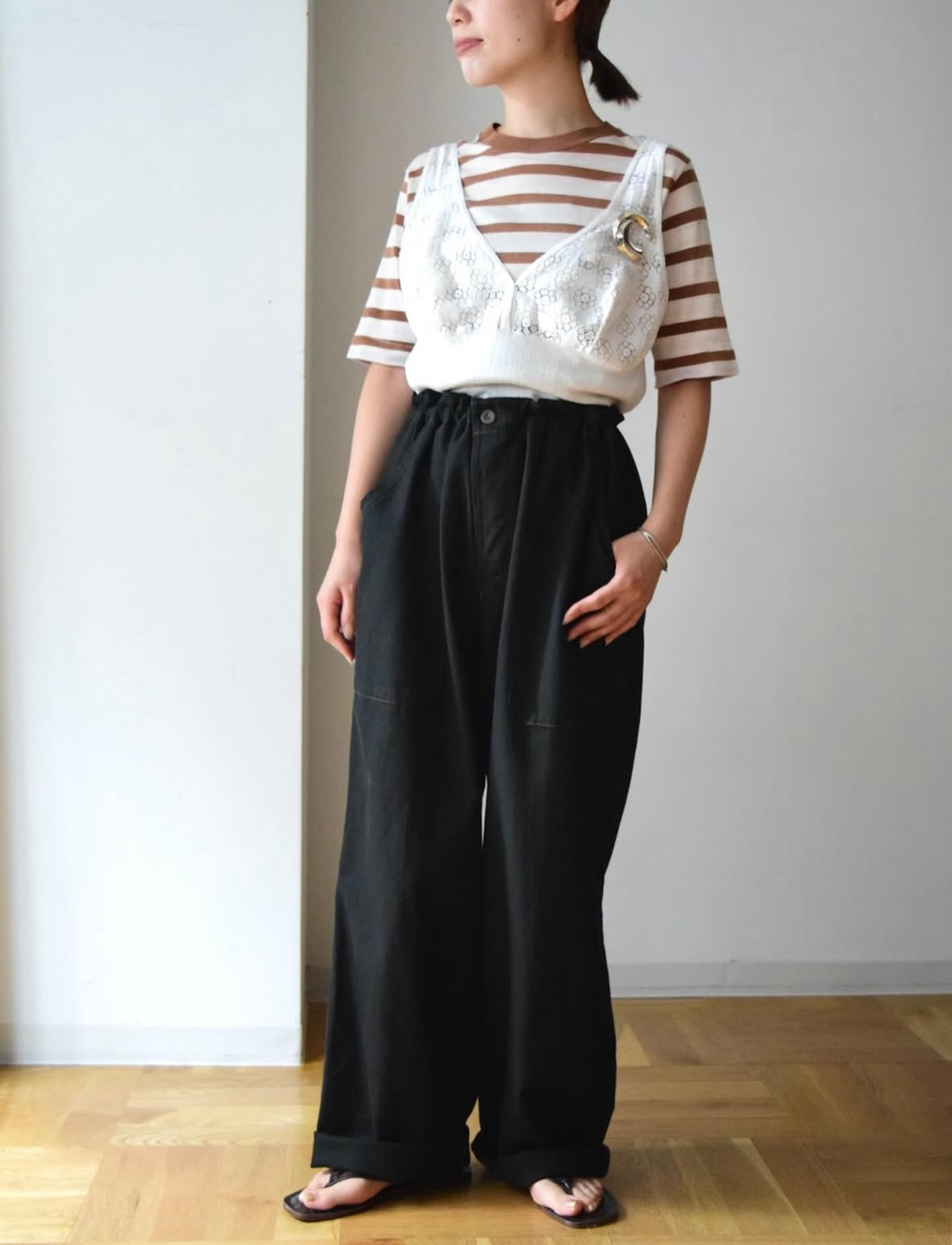 1950s “ARROW” vintage border-tee の画像 7
