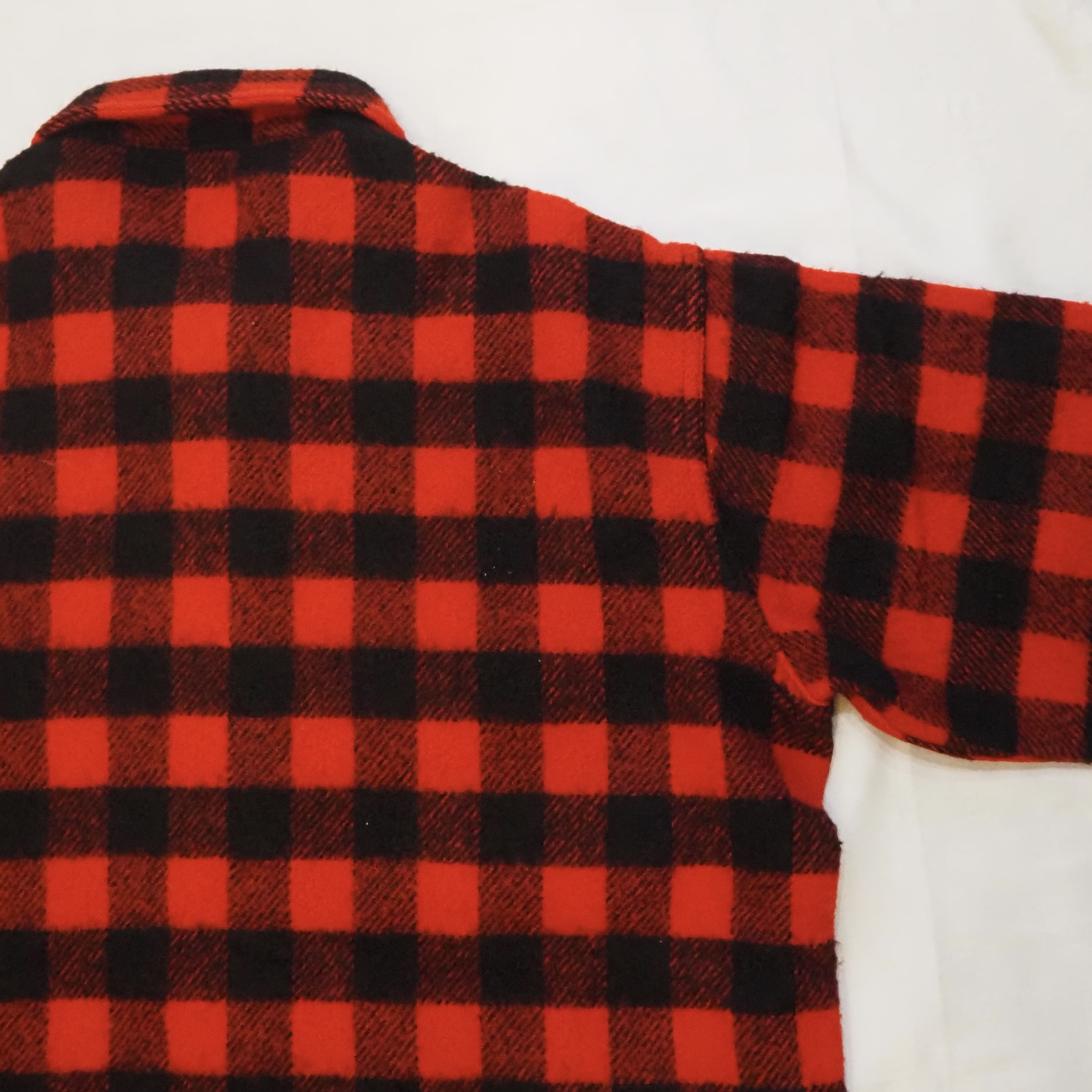 80’s Woolrich ウールシャツ バッファローチェック Lサイズ の画像 12