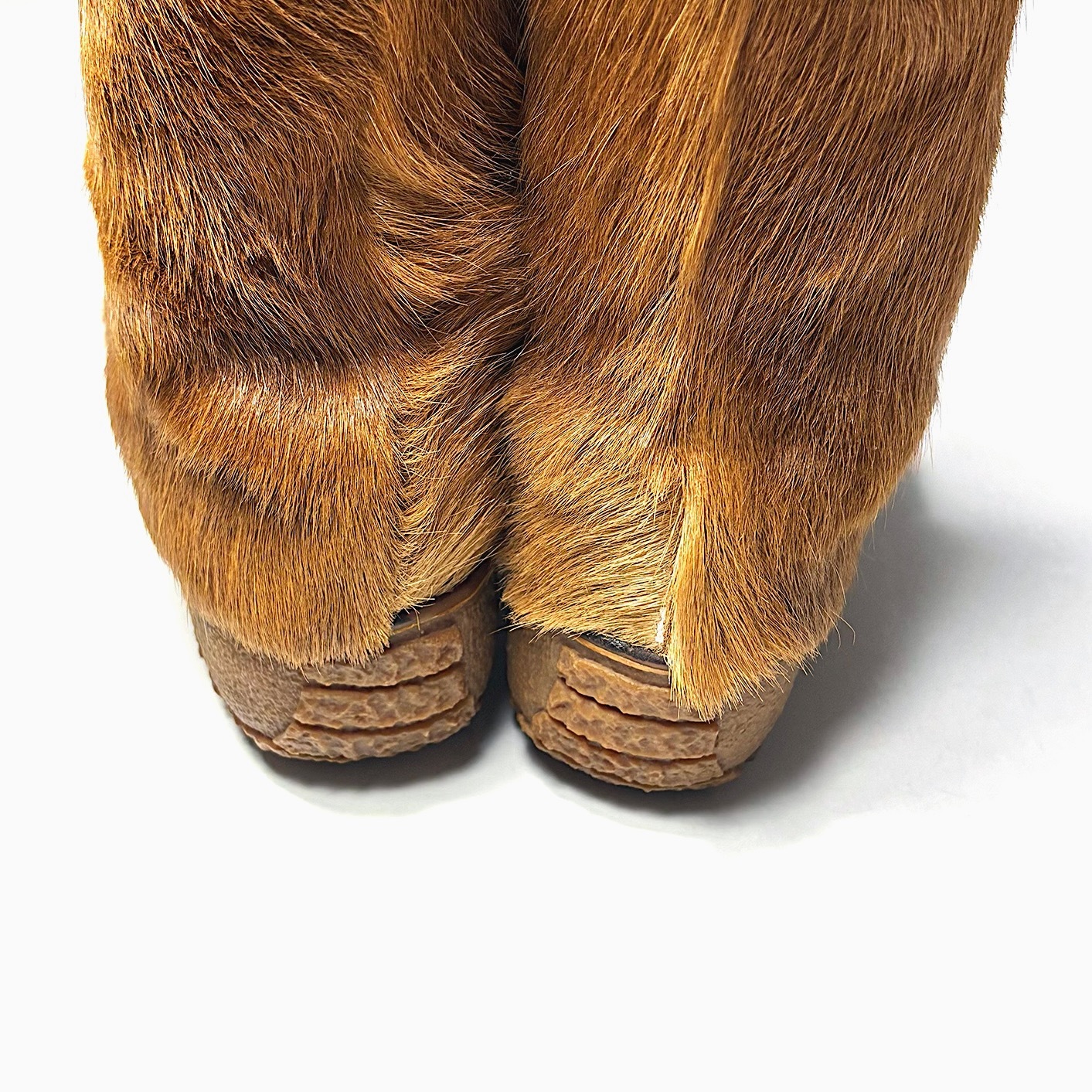 Vintage 70's【LA MONDIALE】Fur Boots の画像 3