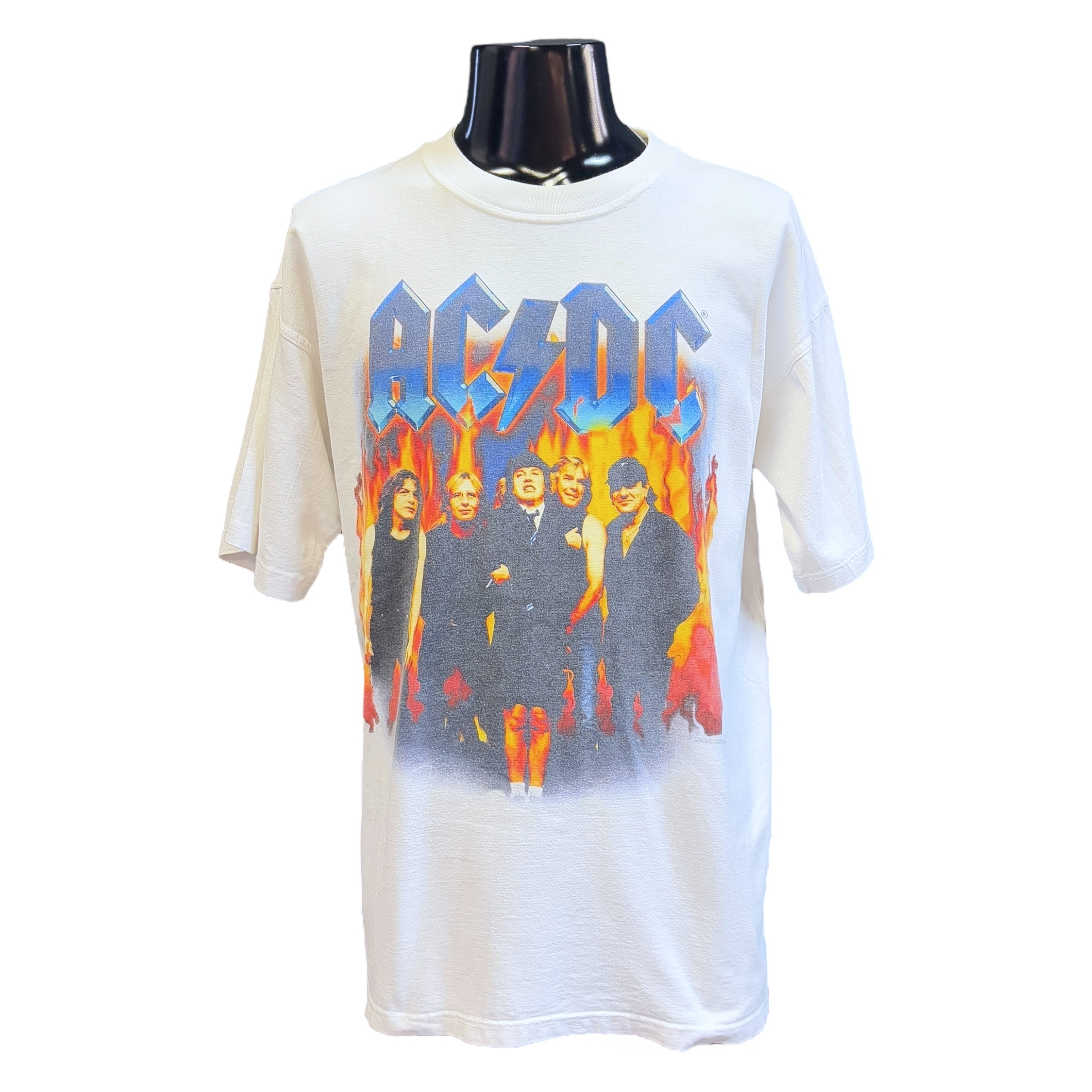 【AC/DC】エーシーディーシー “STIFF UPPER LIP TOUR 2001” Tシャツ XL相当