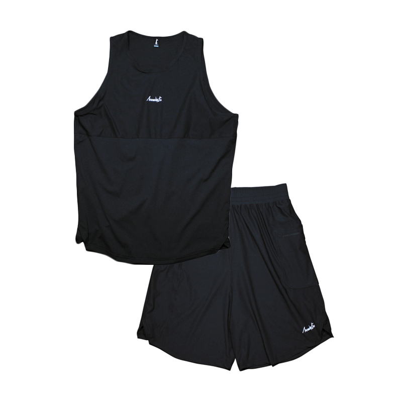 LOGO street shorts <Black×Black×White> - 画像5