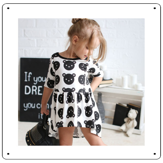 On23 くまワンピース 海外子供服nico