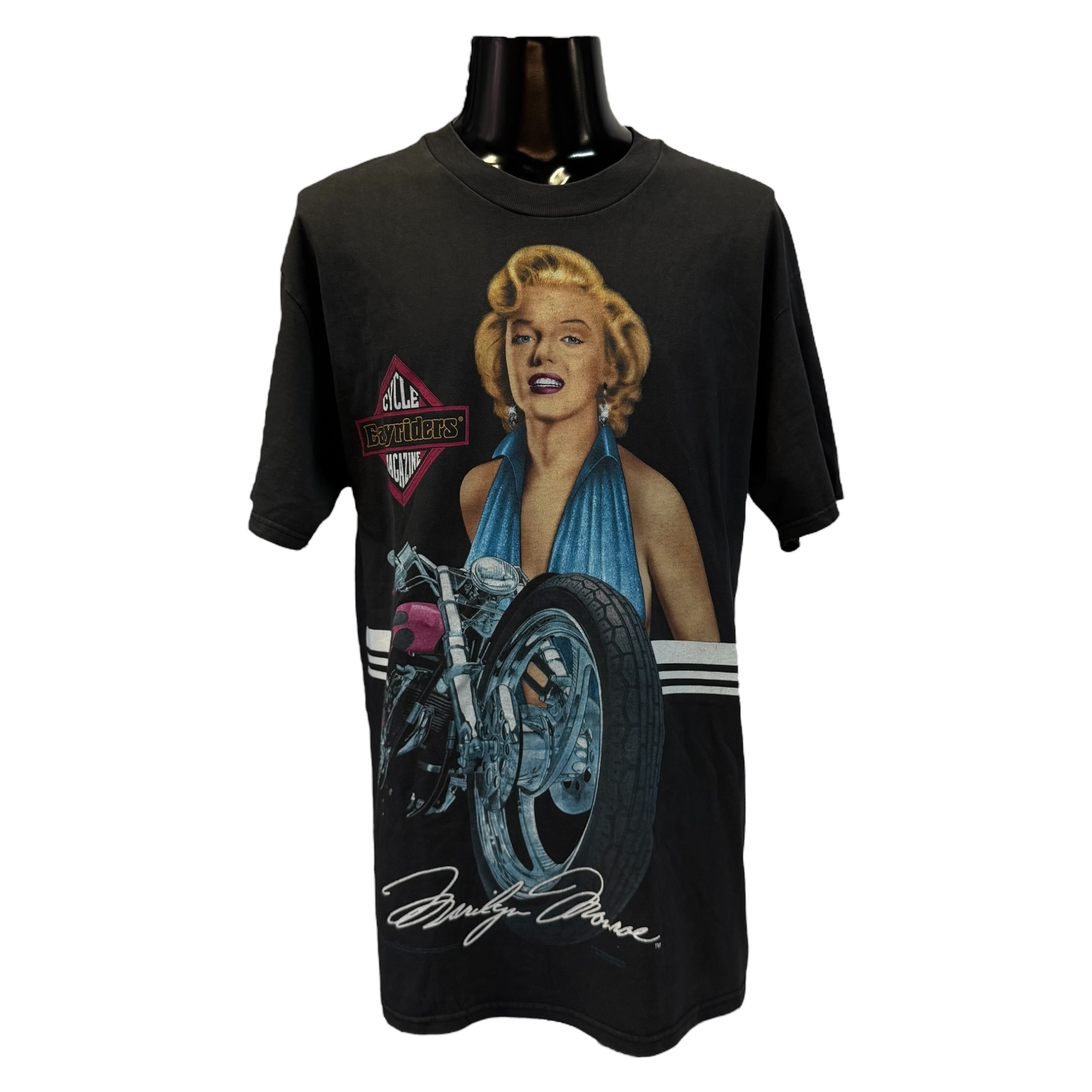 【MARILYN MONROE】マリリンモンロー “Easyriders magazine” 90’s Vintage Tシャツ L