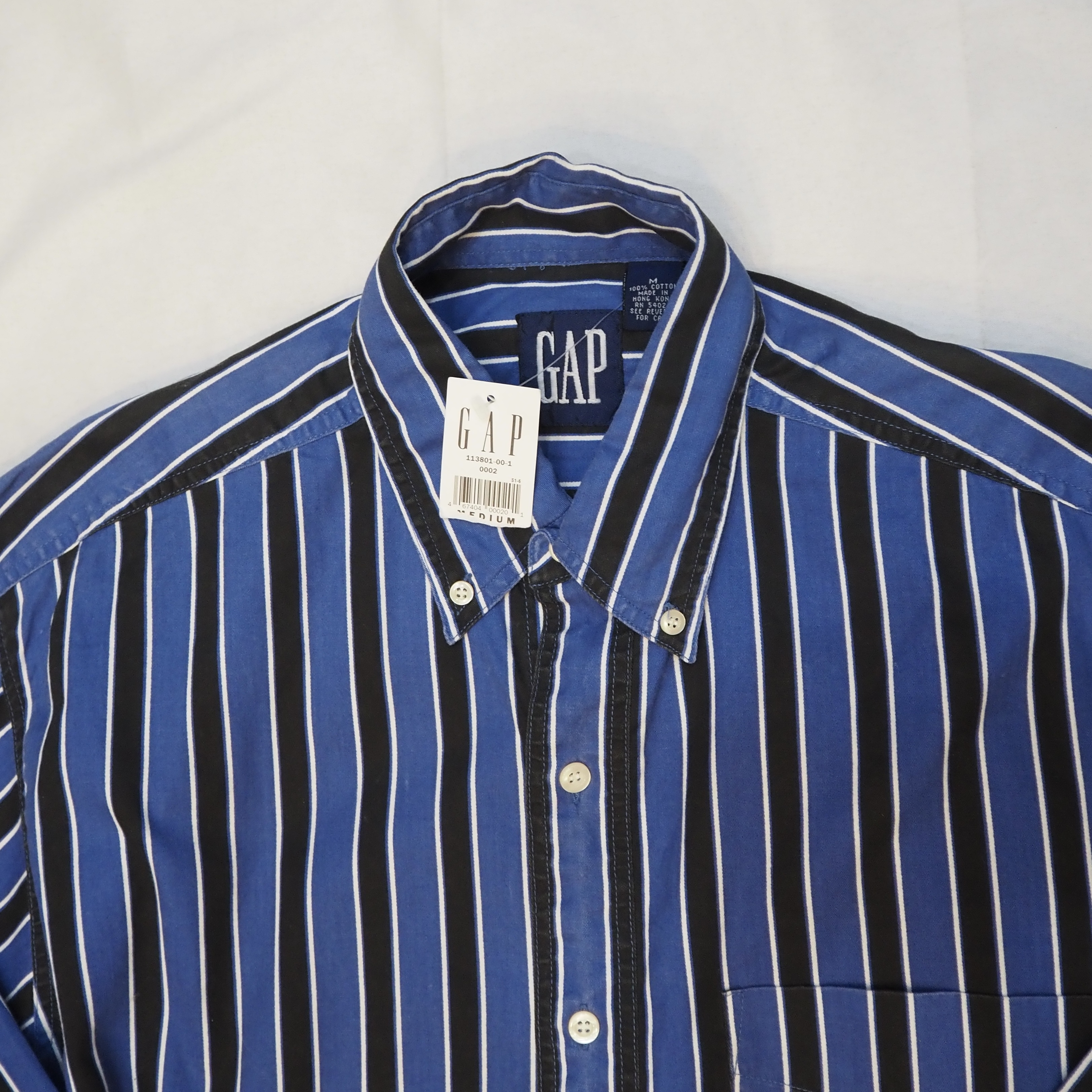 90’s OLD GAP BDシャツ デッドストック Mサイズ の画像 7
