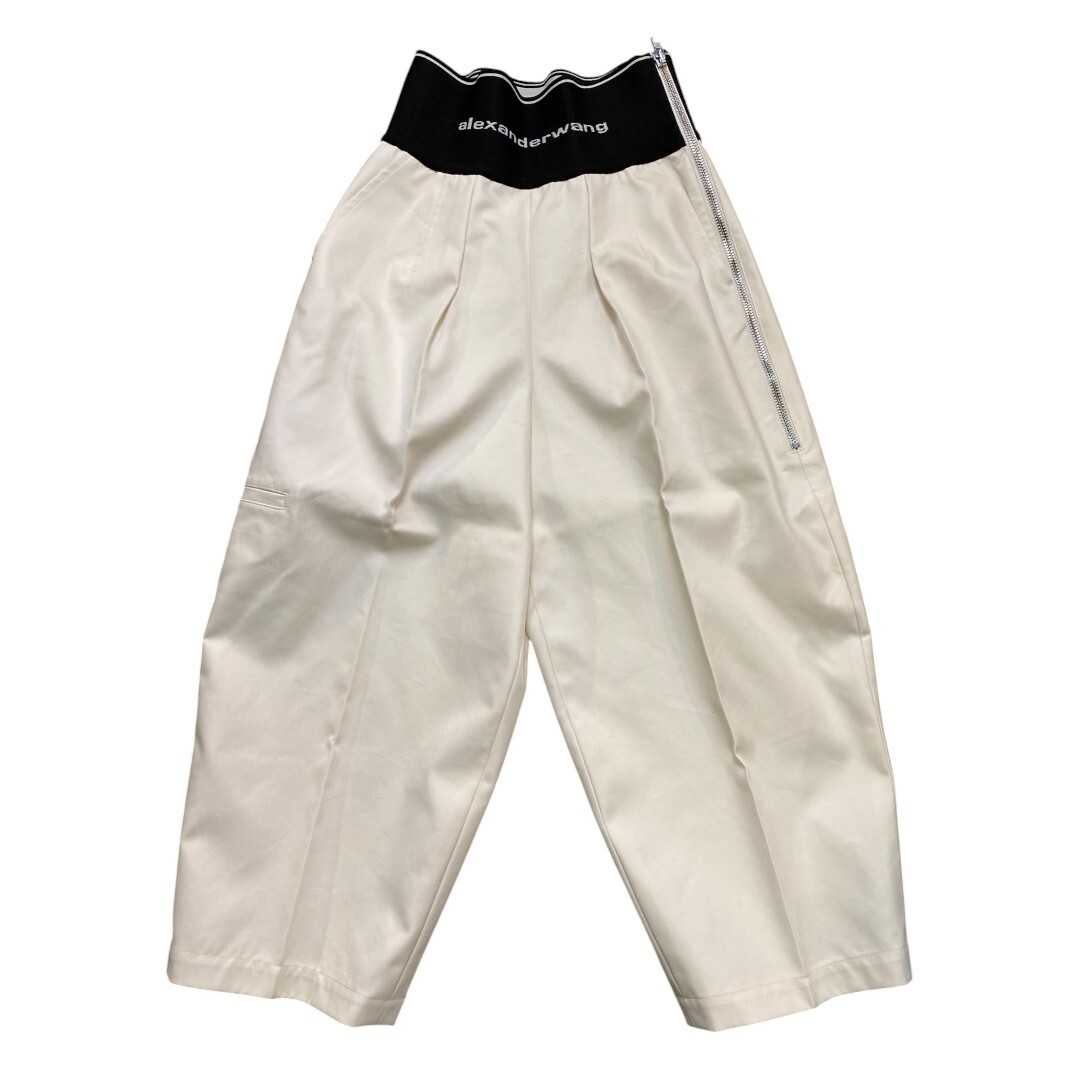 【ALEXANDER WANG】アレキサンダーワン Carrot Trousers ハイウエストジッパー レディース S相当