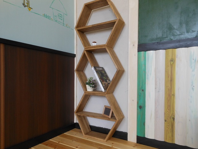 【6角形シェルフ】(展示使用品) - 画像2