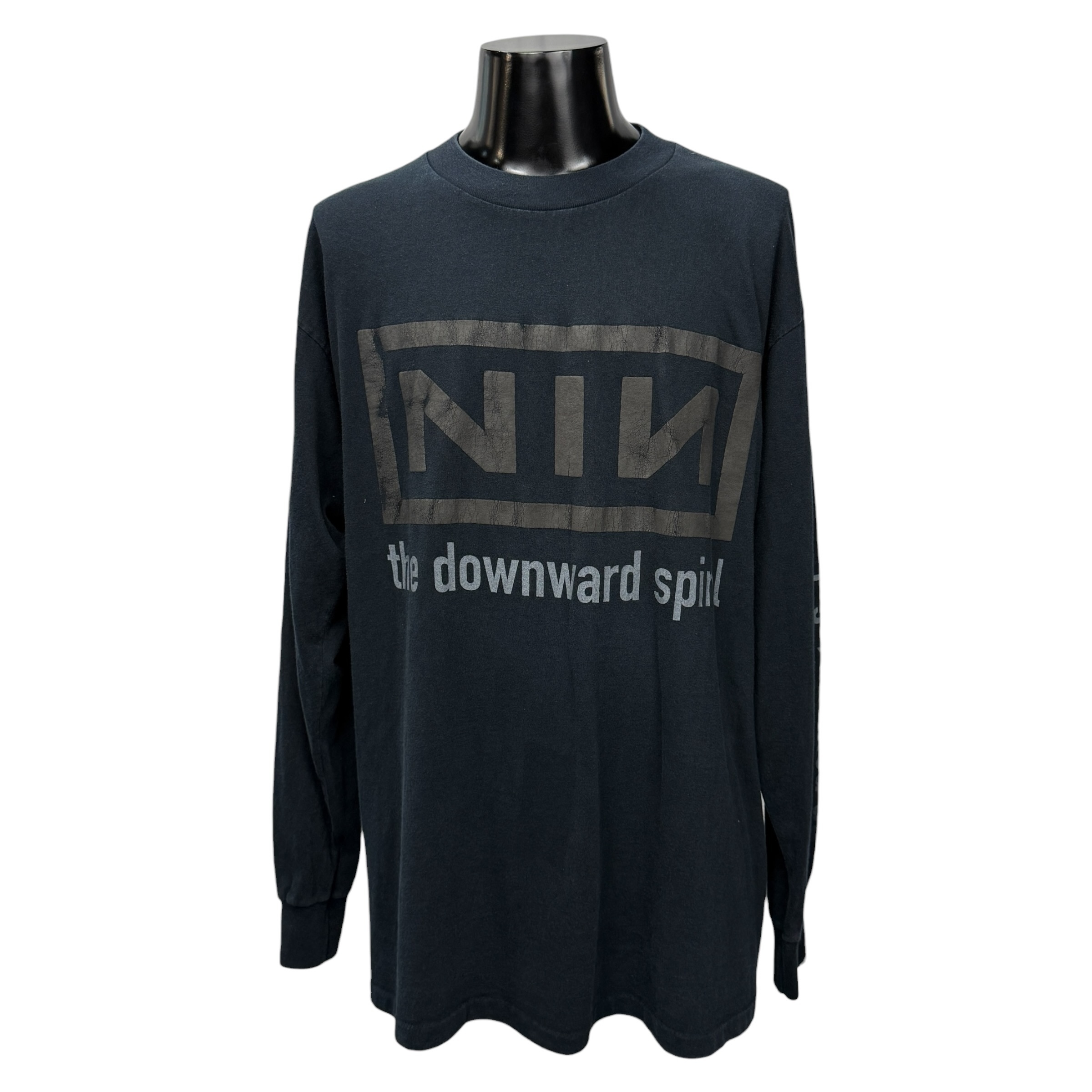 g*s様 90s vintage NINE INCH NAILS 1994 バン Vintage RARE 1994 Nine Inch Nails NIN Downward Spiral Long Sleeve