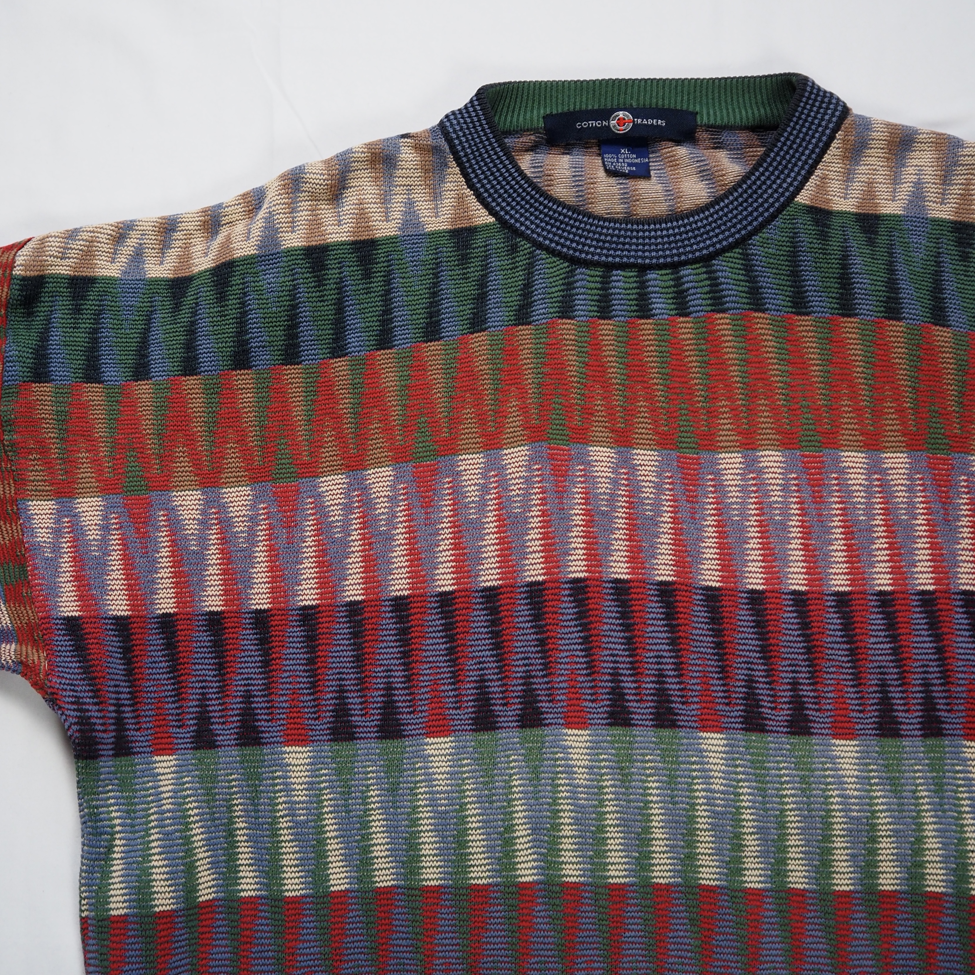 90’s Cotton Traders ニット XL の画像 6