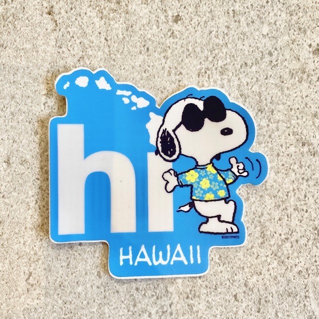 モアナサーフライダー 限定 スヌーピー ステッカー シール Snoopy ピーナッツ Peanuts Moana Surfrider アクセンツ Accents ダイカットステッカー サーフボード アロハシャツ ハワイ ハワイ限定 ハワイ買い付け Hawaii Aloha インポート 海外雑貨 ギフト プレゼント