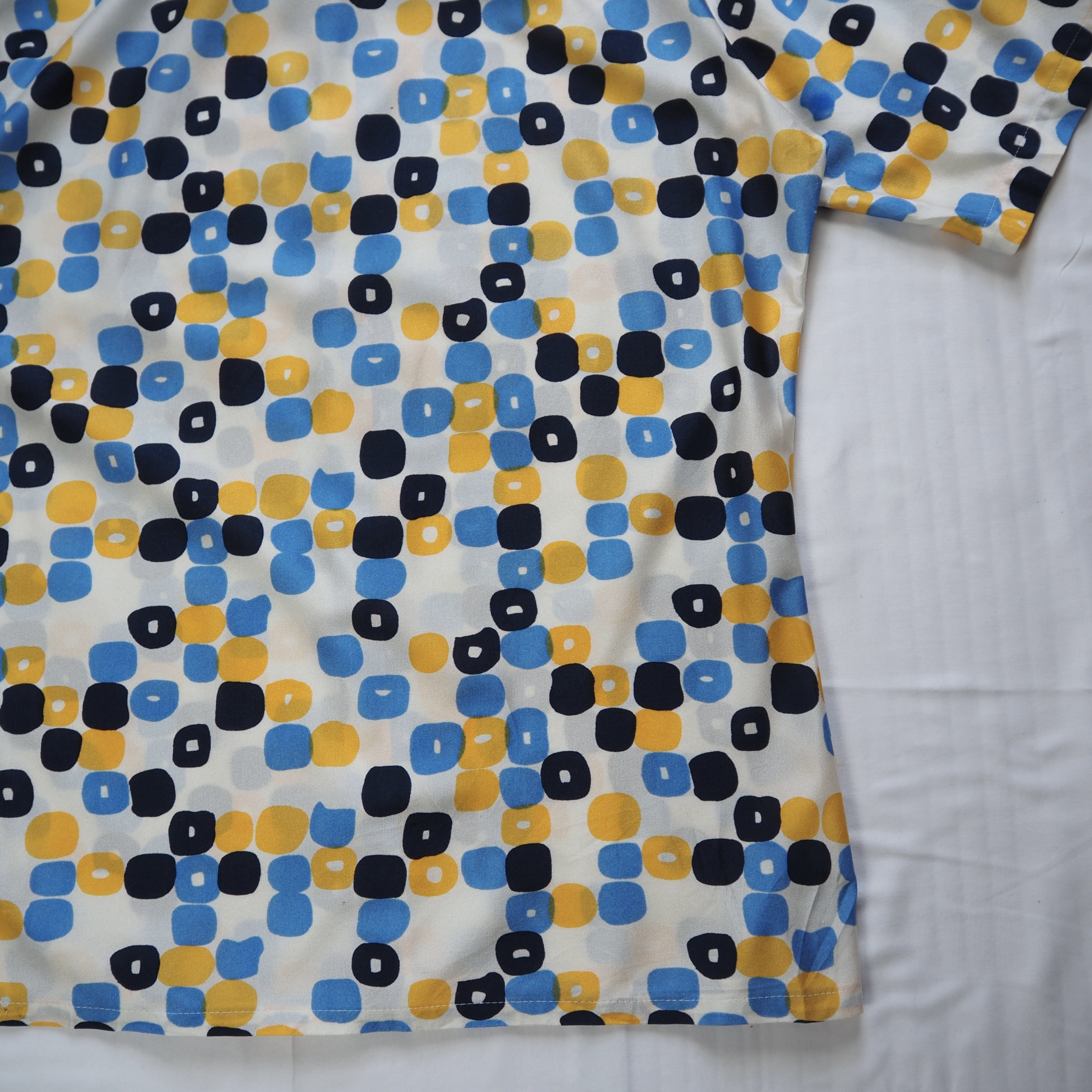 70’s 柄シャツ ポリエステルシャツ の画像 14