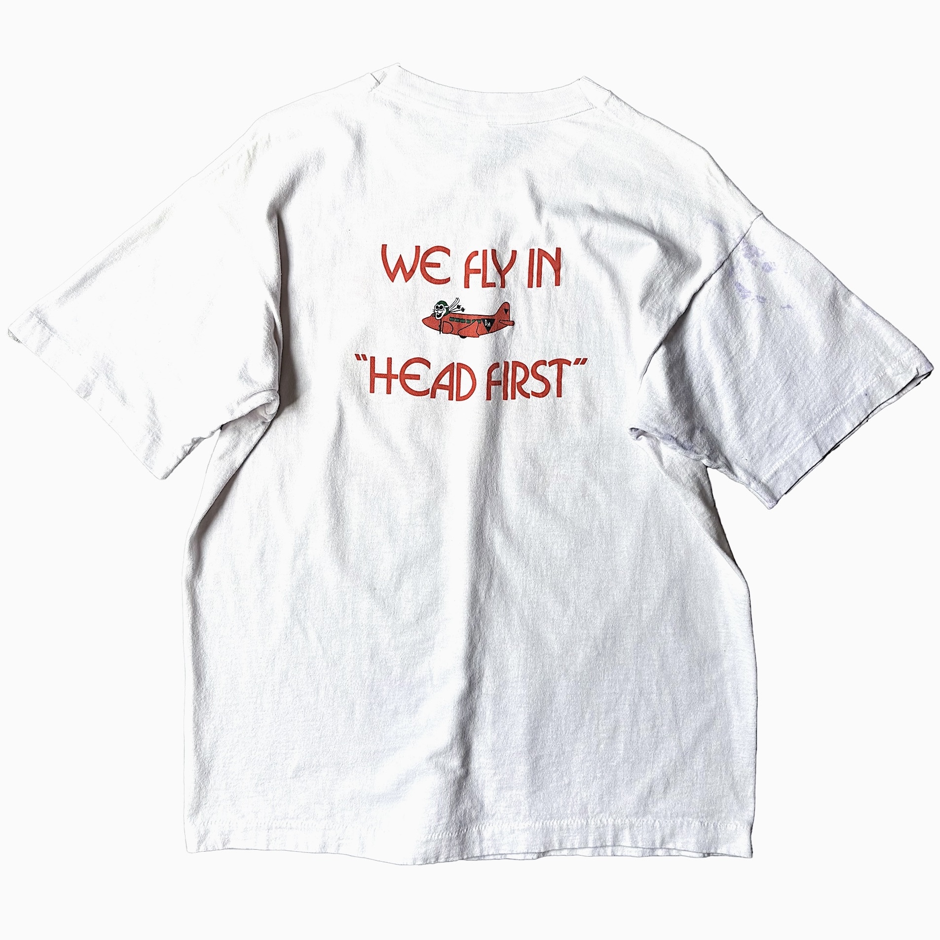 Vintage 90's【FRUIT OF THE LOOM】"BEAVER AIRLINES THE BUSHERS" T-shirt の画像 2