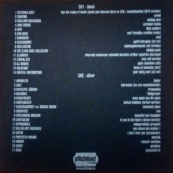 VA - Maschinenfest 2018 2CD - 画像2