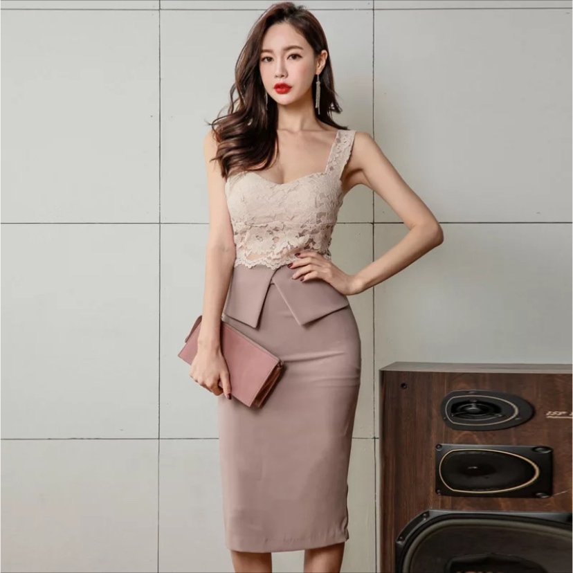 パーティードレス タイト レース パーティー お呼ばれ キャバドレス セクシー 代 30代 結婚式 二次会 お呼ばれ 同窓会 パーティードレス専門 Imoshop