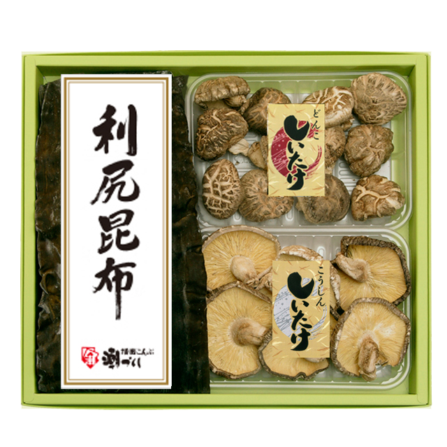 KS-50 昆布 椎茸詰合せ - 画像1