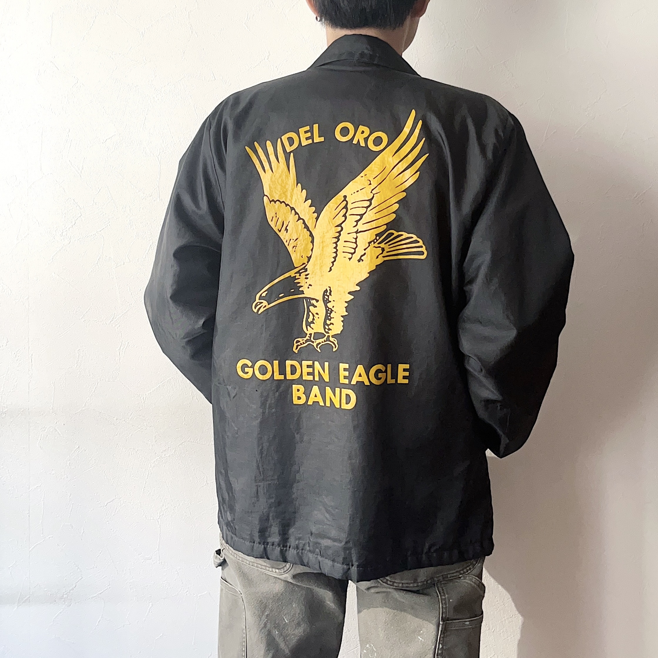 Vintage 80〜90's "GOLDEN EAGLE" Coach Jacket の画像 4