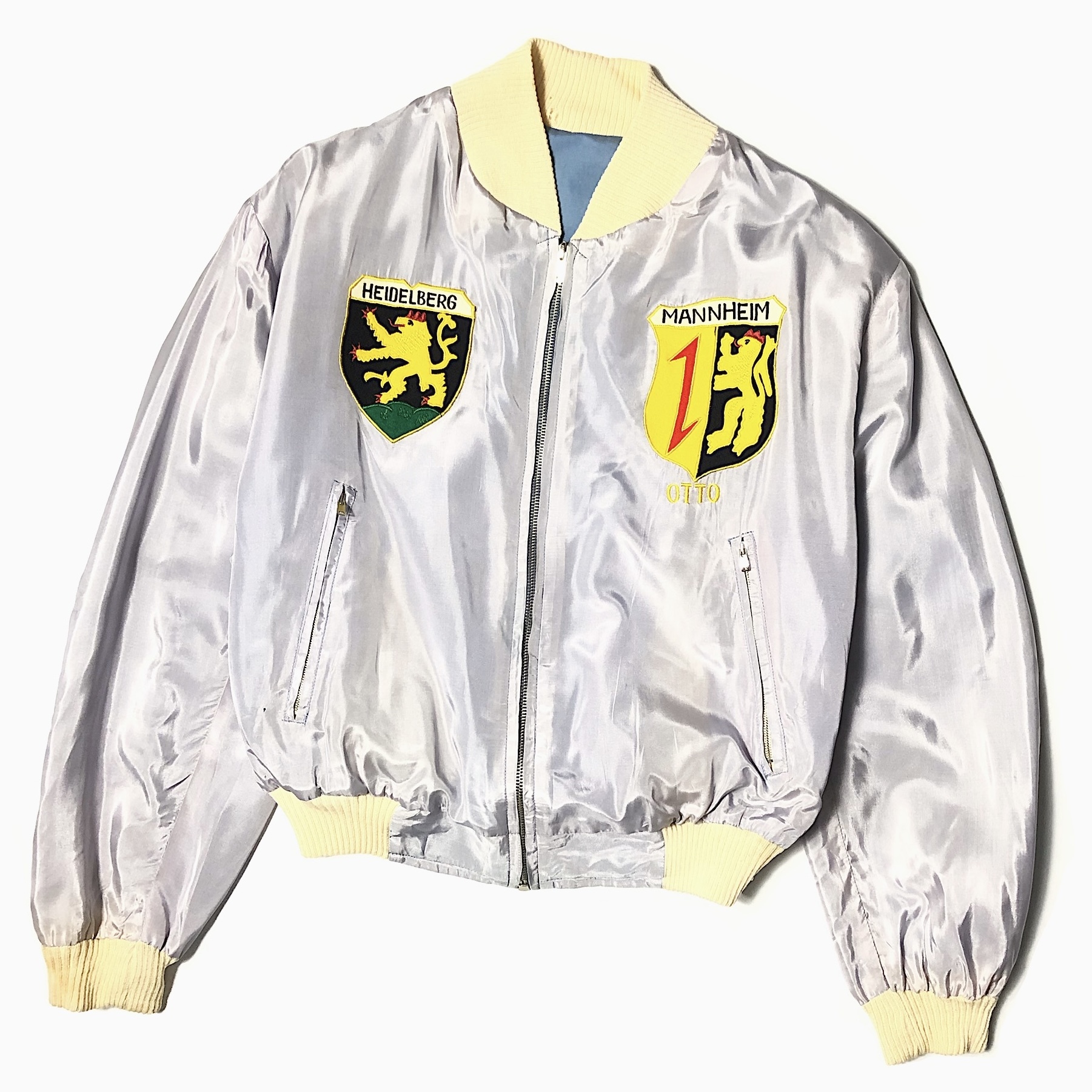Vintage 50's "MANNHEIM GERMANY" Souvenir Jacket の画像 2