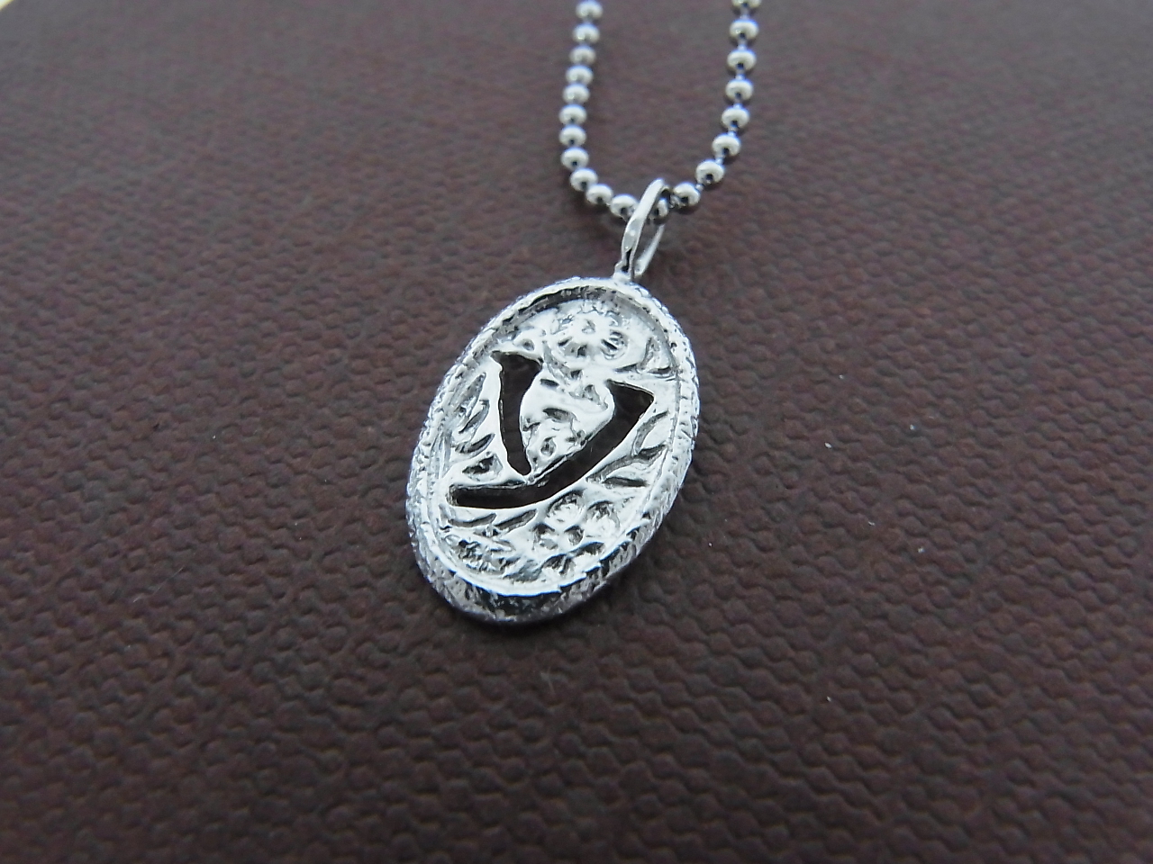 イニシャル シルバーネックレス Y 19nsvr y Zakuro 京都大山崎のジュエリー アクセサリーブランド