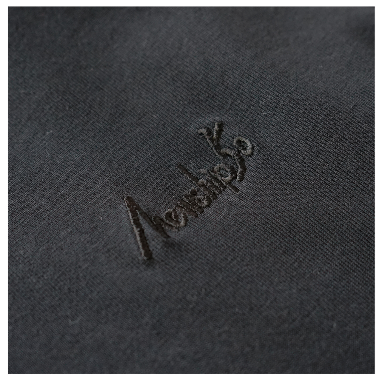 BASIC LOGO 019 S/S CT <Black×Black> - 画像2