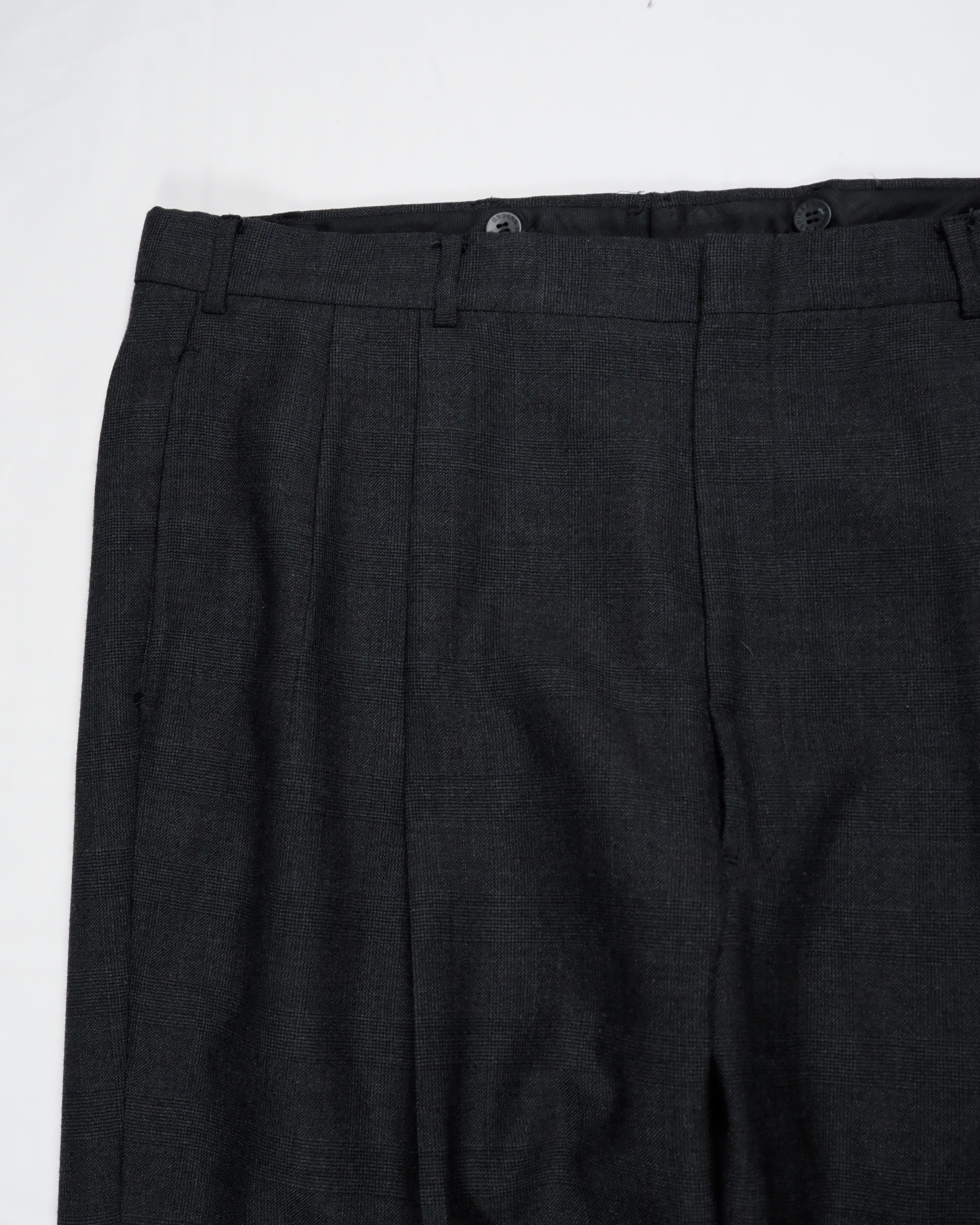80’s Brooks Brothers Makers スラックス ダークグレー の画像 2