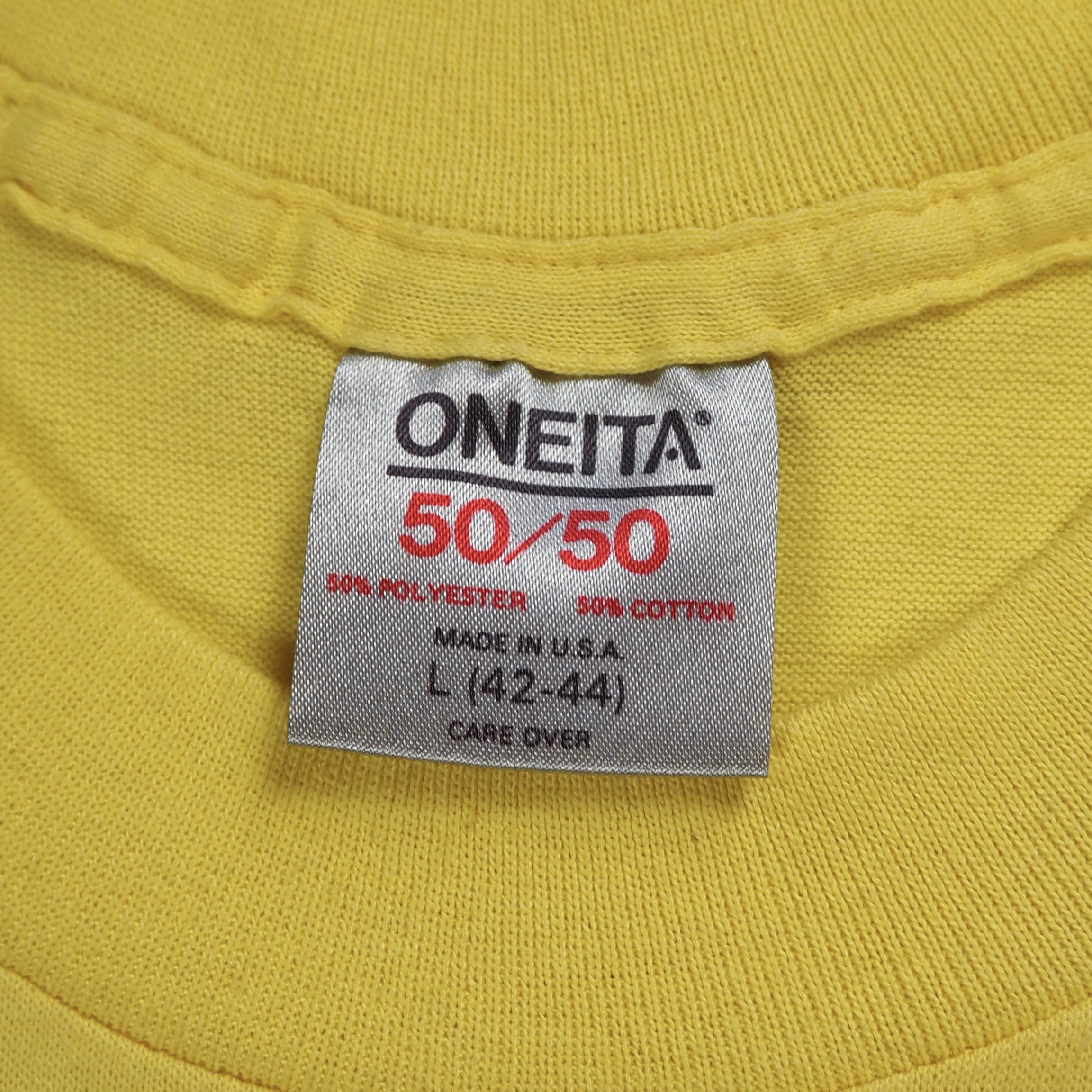 90’s ゴルバチョフTシャツ 共産主義 Lサイズ イエロー の画像 9