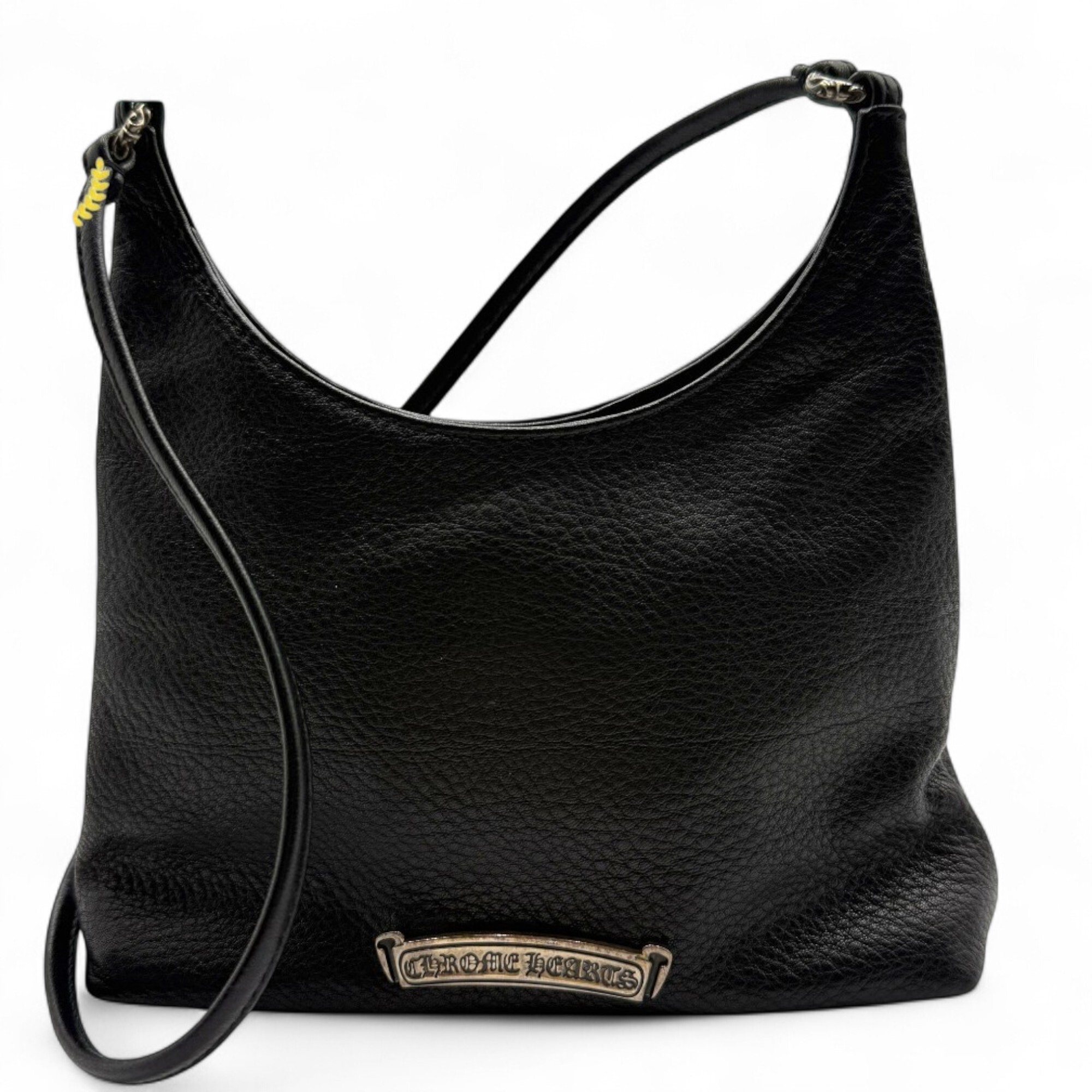 【CHROME HEARTS】クロムハーツ VIV BAG ダガー レザーショルダーバッグ ブラック
