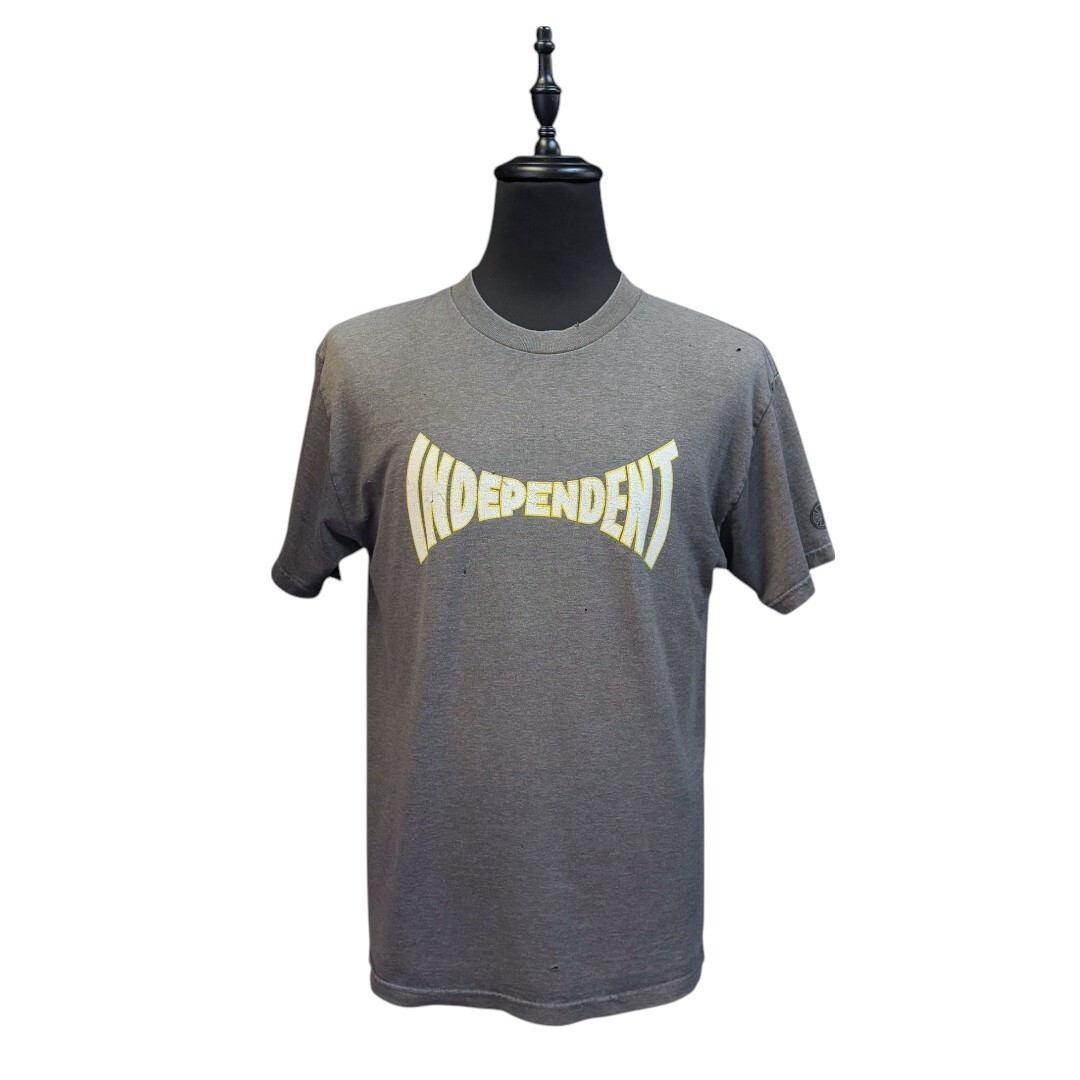 【INDEPENDENT】インディペンデント スパンロゴ Tシャツ L相当