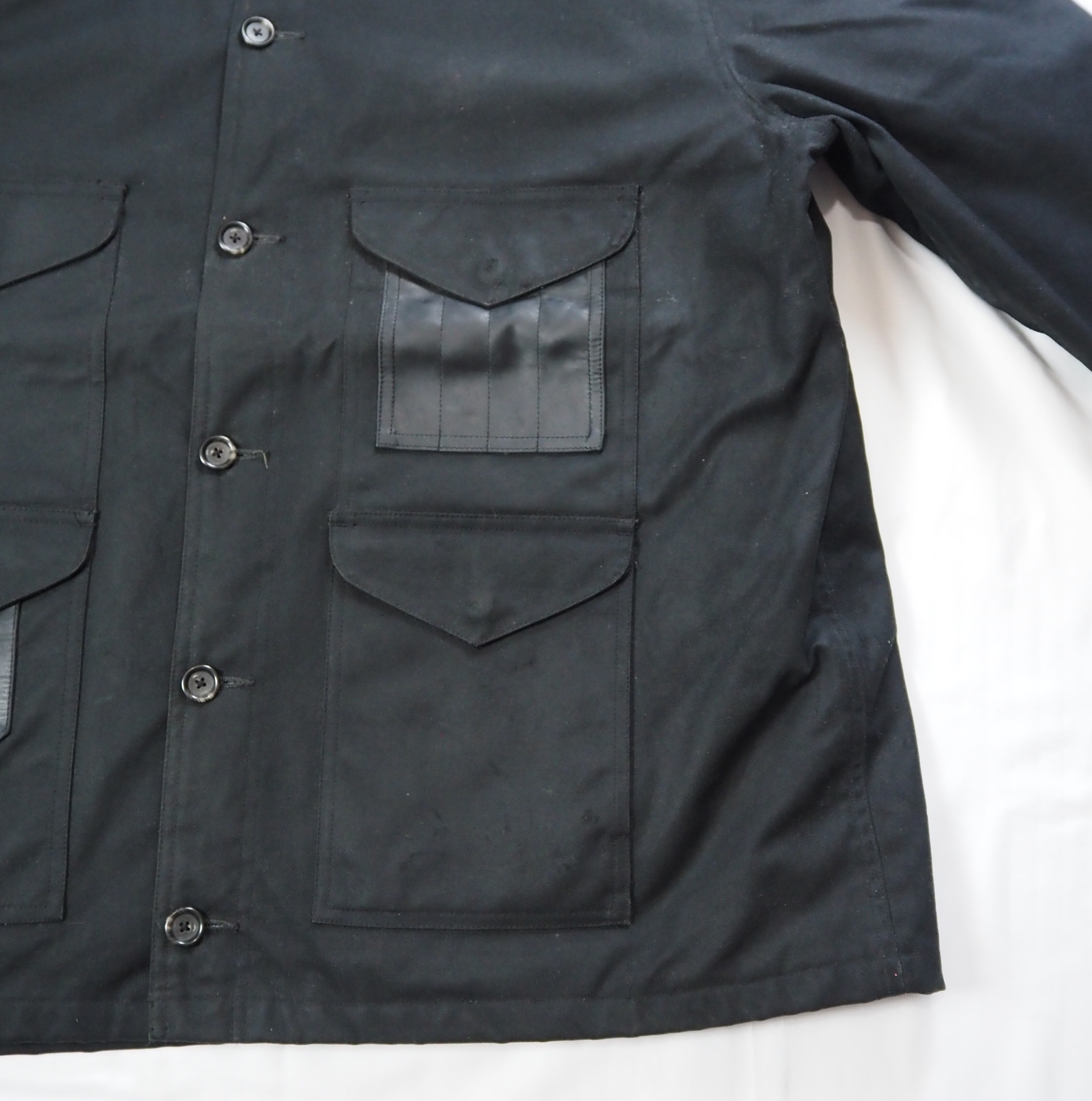 【9/23 20:00入荷】90's Ralph Lauren ハンティングジャケット ブラック の画像 9