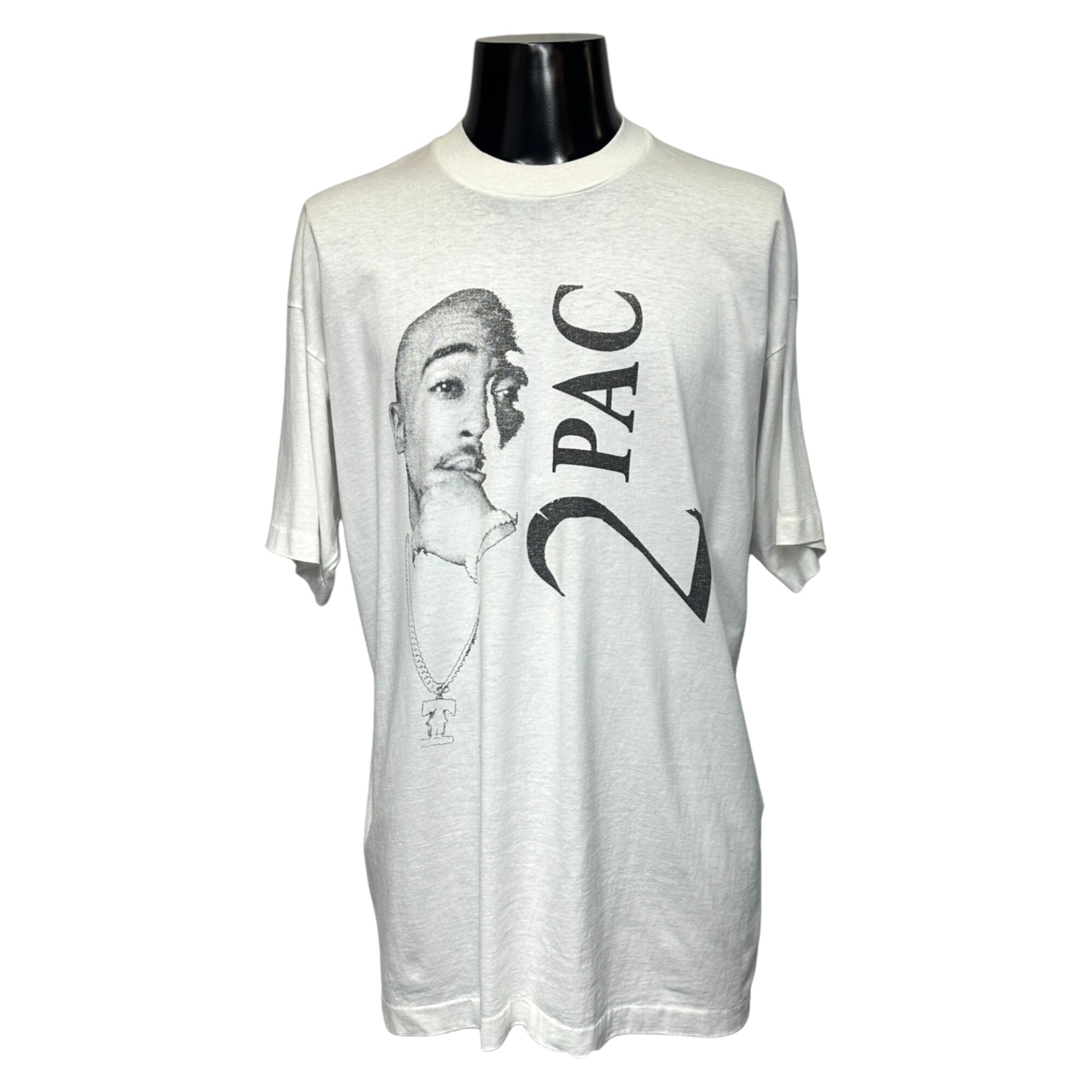 【2PAC】2パック MEMORIAL PORTRAIT Vintage Tシャツ XL相当