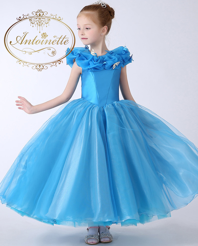 子供 子供服 おしゃれ シンデレラ 実写版 女の子用 お誕生日 お誕生日会 誕生日 かわいい 春 夏 韓国服 セレモニードレス パーティードレス バースデー ちょうちょ Antoinette