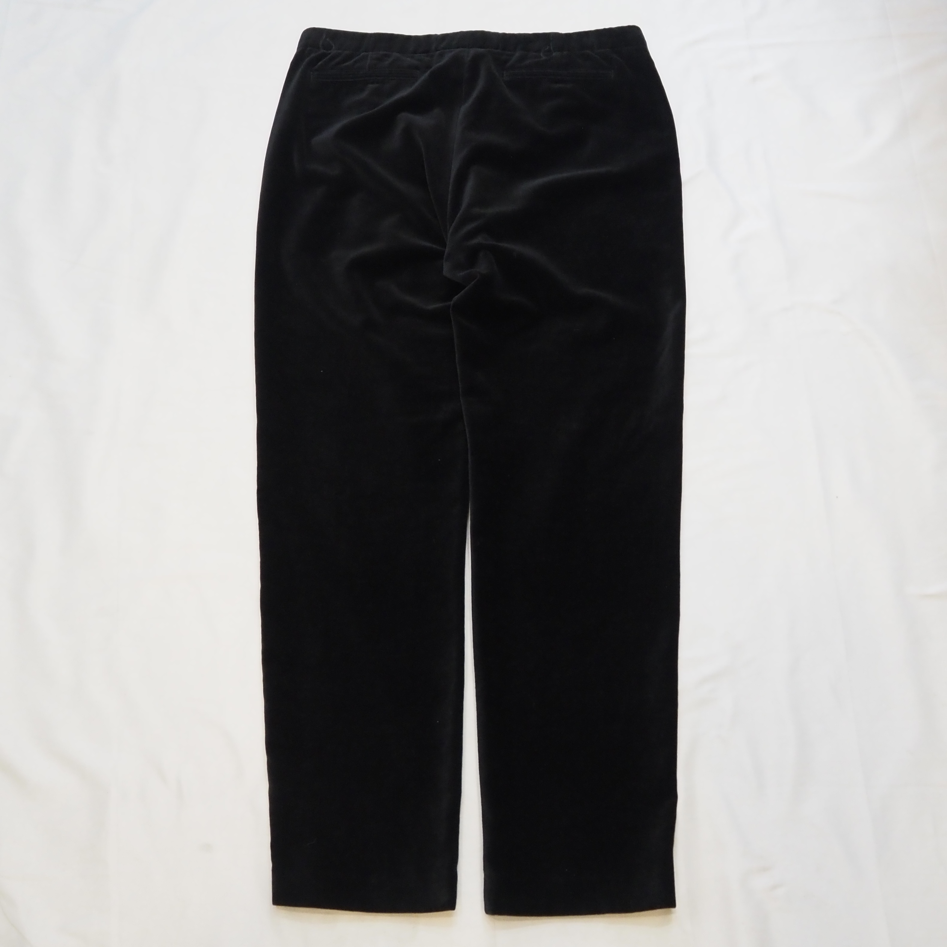 90’s Ralph Lauren ベロアパンツ ブラック 34×32 の画像 12