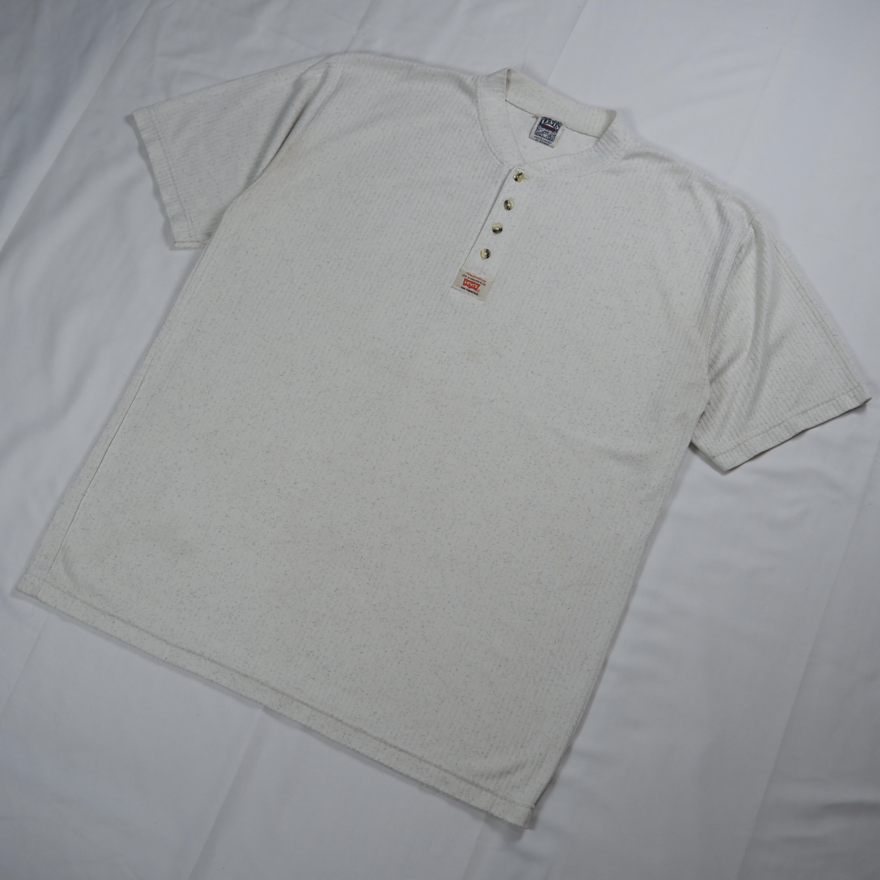 00’s Levi’s ヘンリーネックTシャツ Lサイズ程度 の画像 2