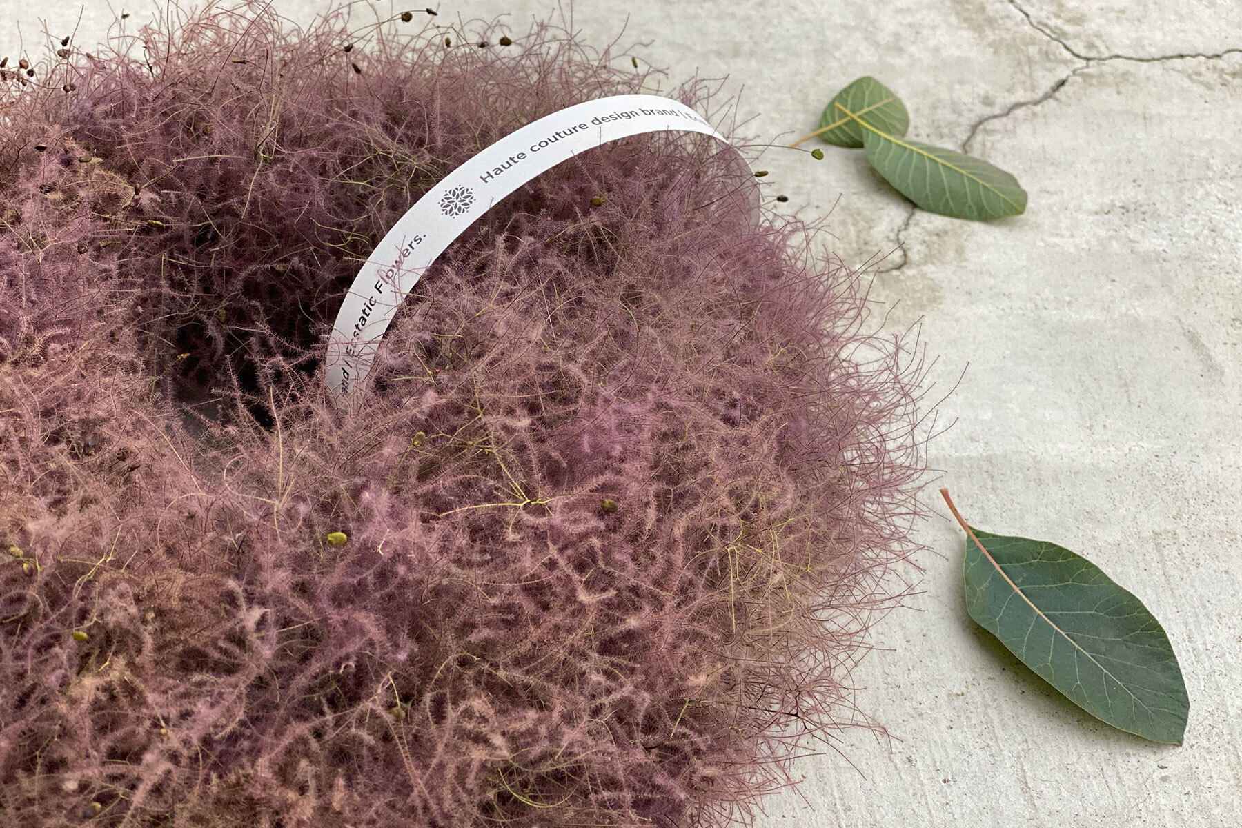 SMOKE TREE WREATH スモークツリーリース02【Medium】