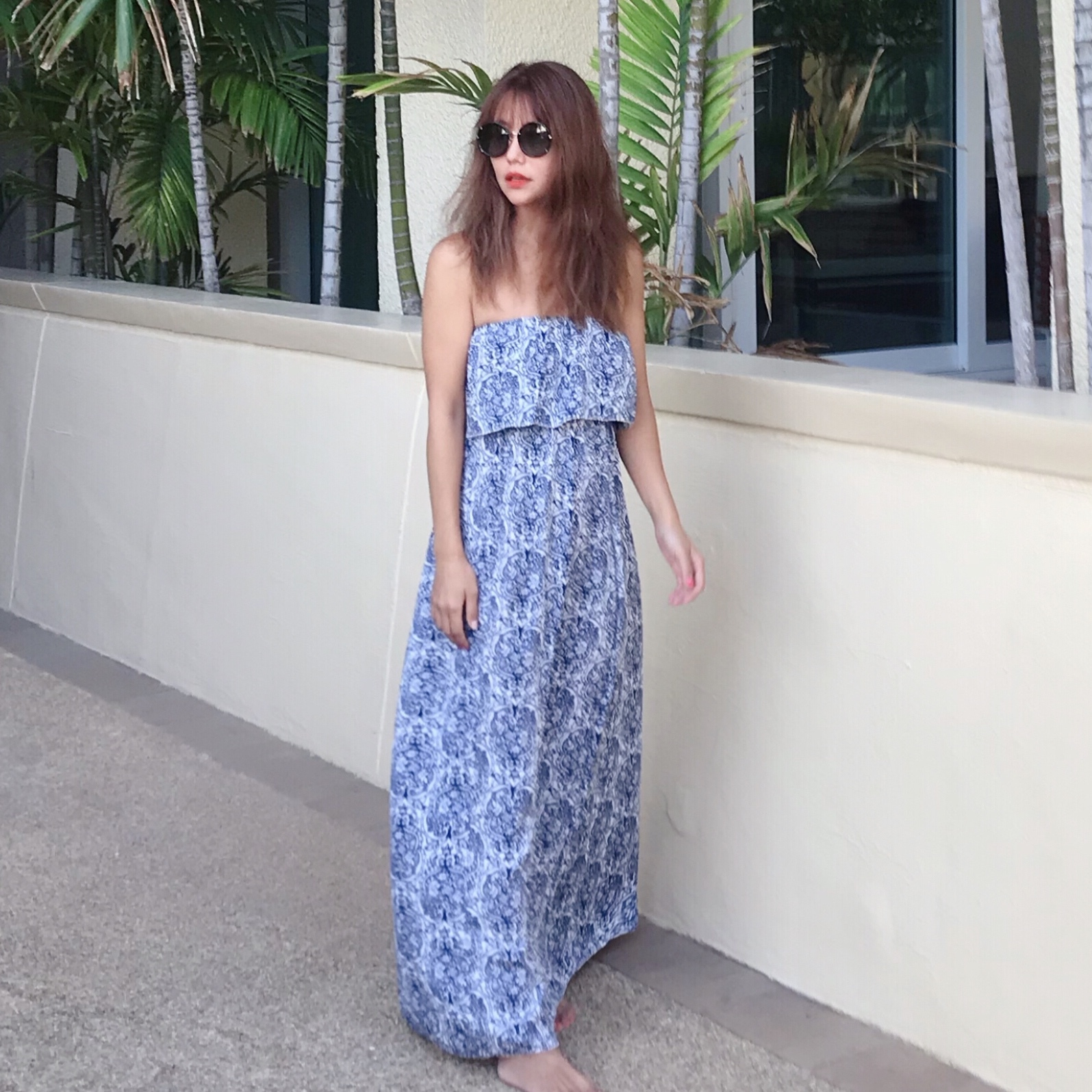 エスニック ビスチェ サマーロングワンピース 9style