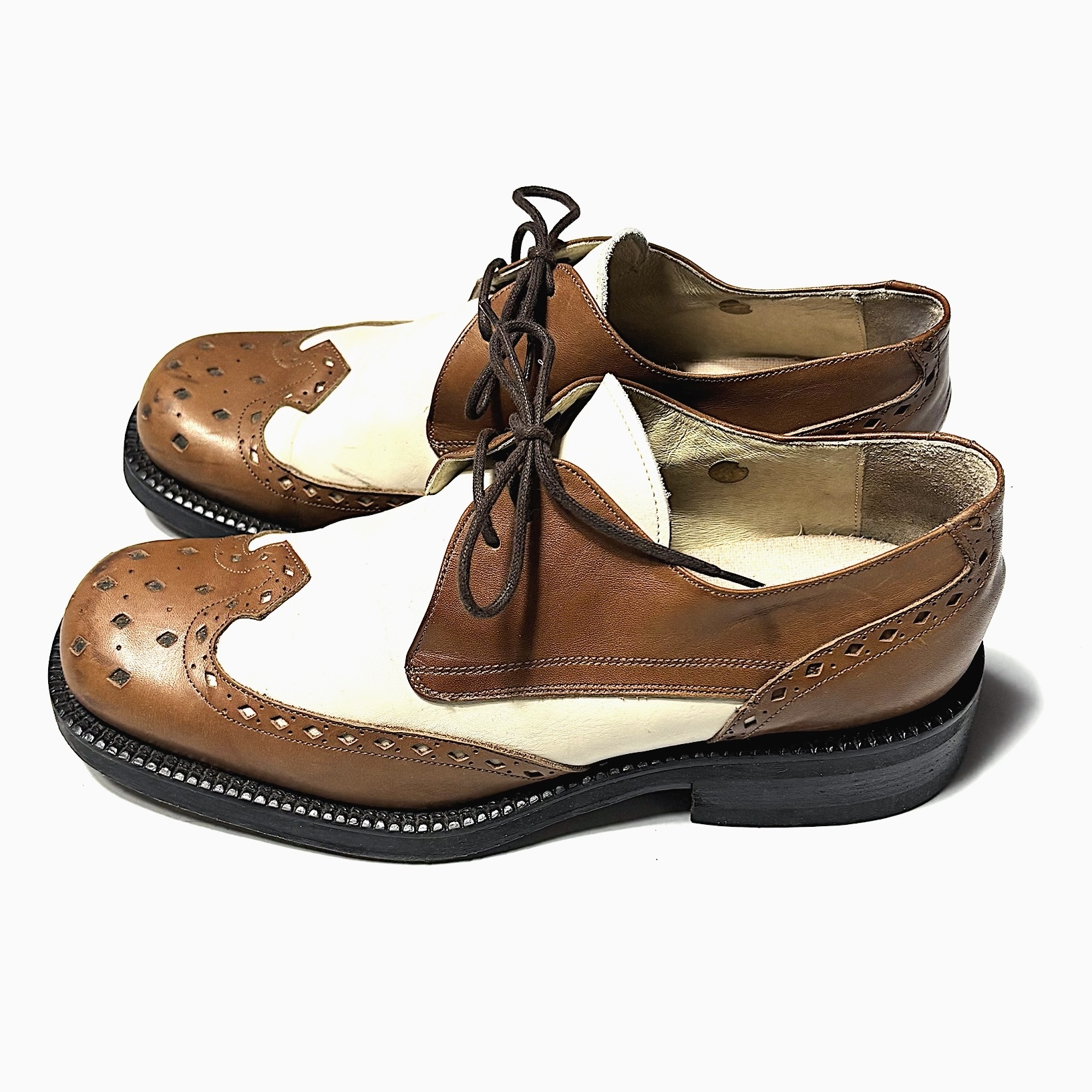 Vintage【Robert Wayne】Wing Tip Leather Shoes の画像 3
