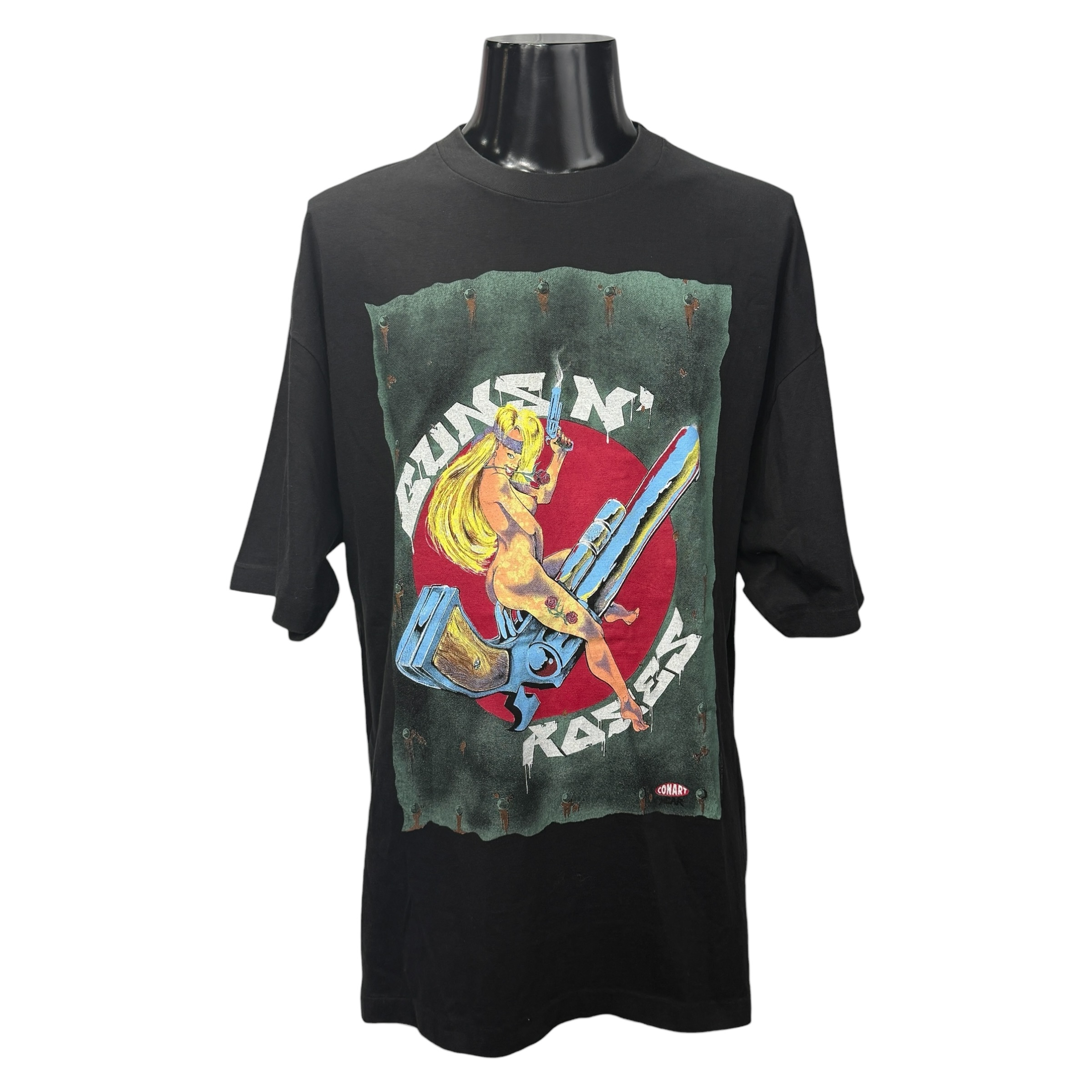 ガンズ 2017 神戸公演 Tシャツ　ビンテージ　vintage ヴィンテージ 美品】ガンズアンドローゼズ♡2017神戸♡コンサート♡ライブ♡グッズ