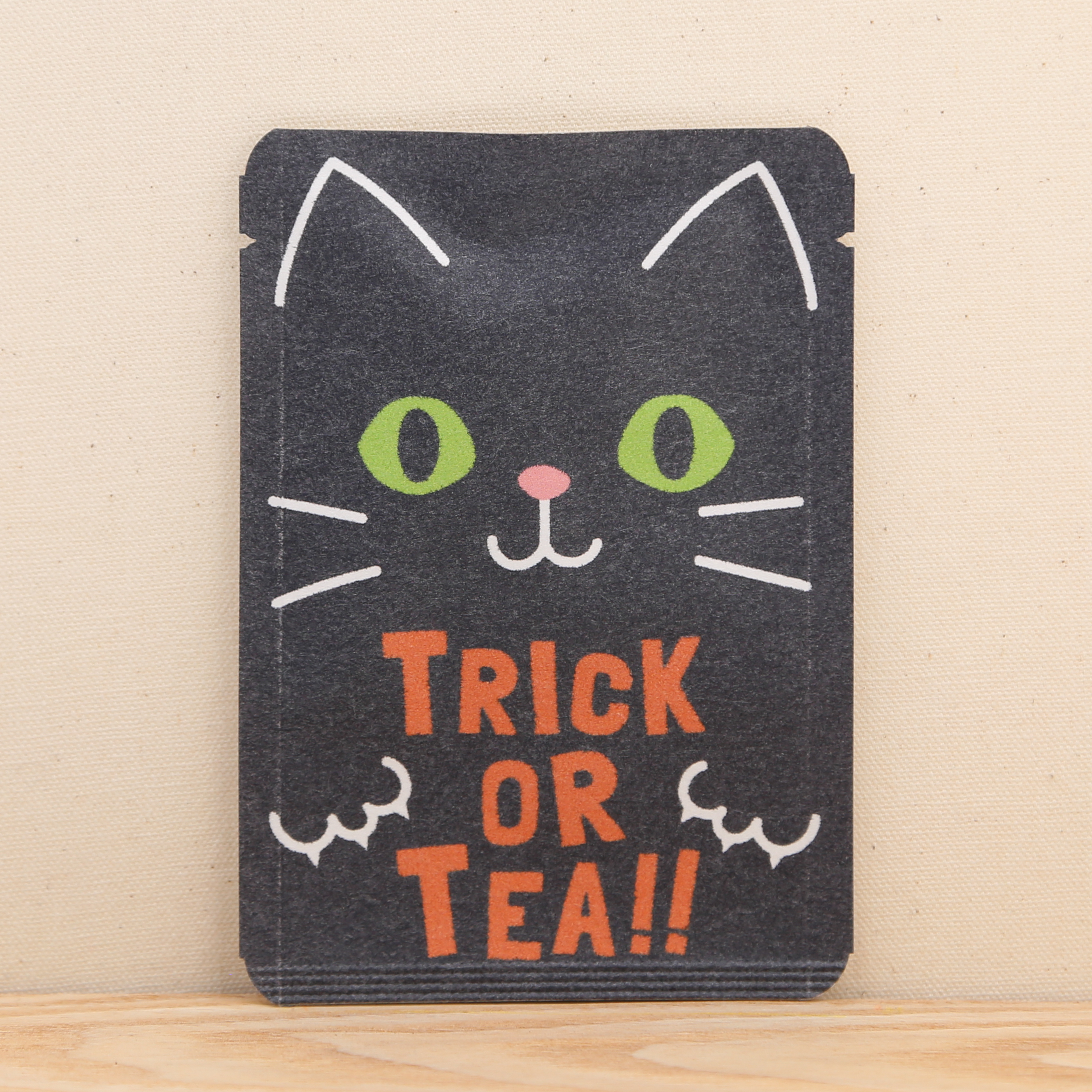 Trick Or Tea 黒猫 ハロウィン ごあいさつ茶 京都ぎょくろのごえん茶 京都から おいしいたのしいお茶ギフトをお届けいたします