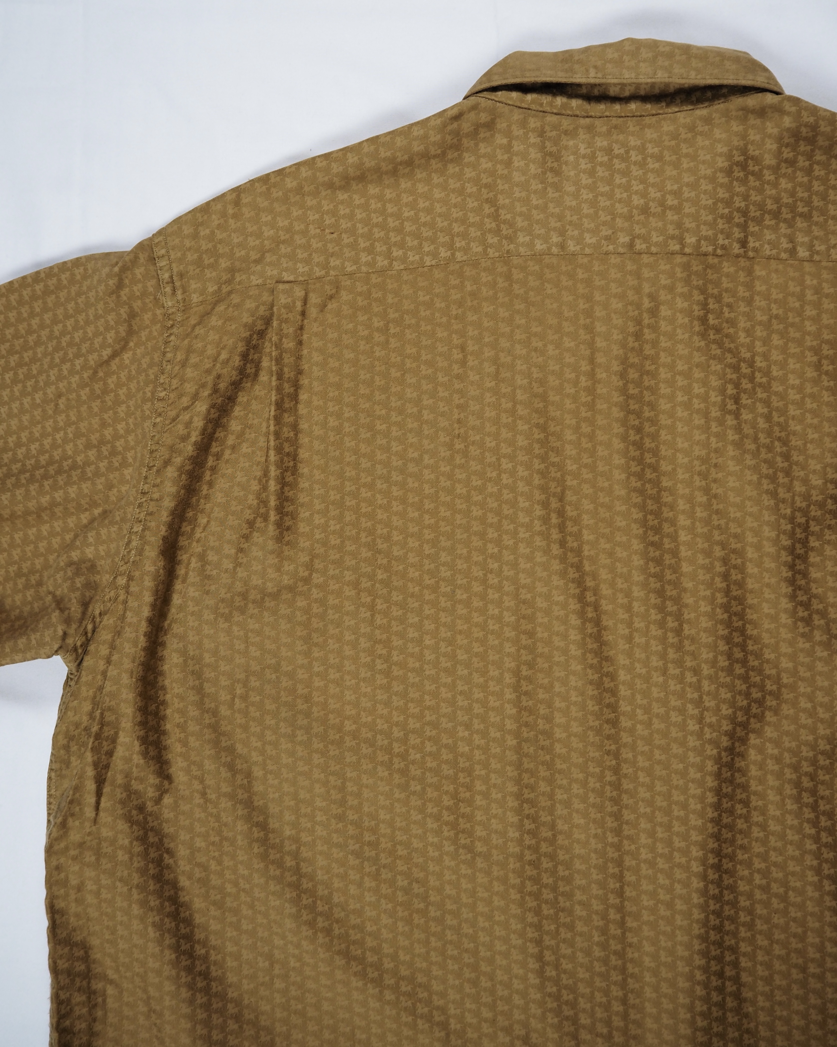【VCM入荷】60’s Botany コットンシャツ 馬柄 XLサイズ の画像 14