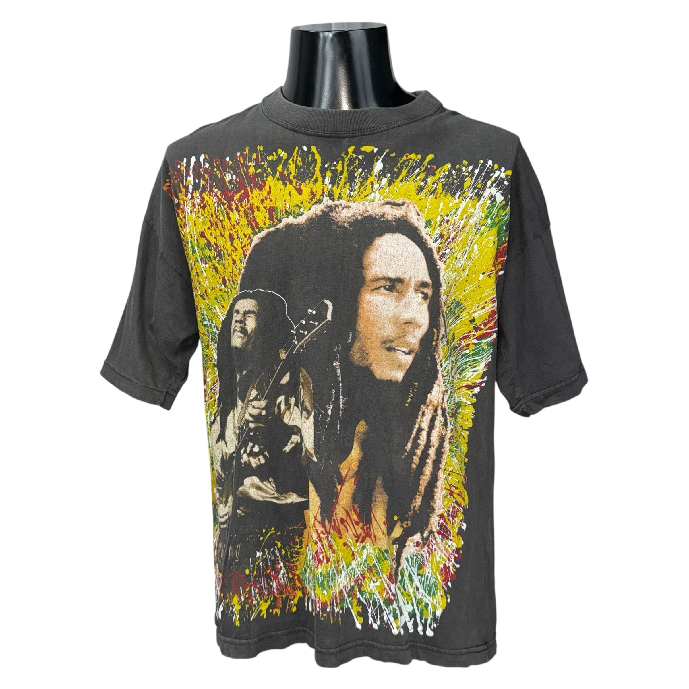 【BOB MARLEY】ボブ・マーリー フロントオーバープリント 90s00s Vintage Tシャツ