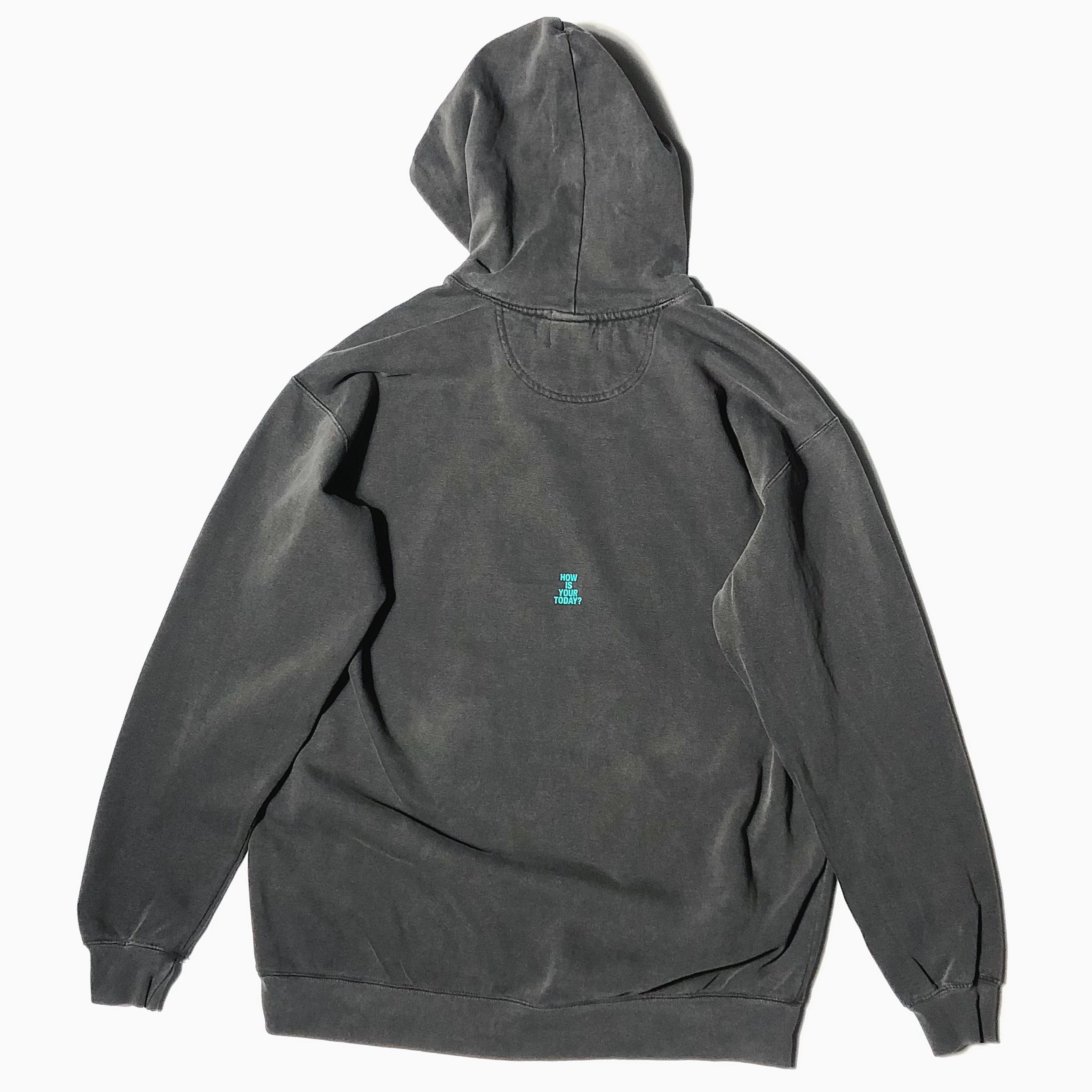 【TODAY edition】FLUX Sweat Parka（CHARCOAL） の画像 2