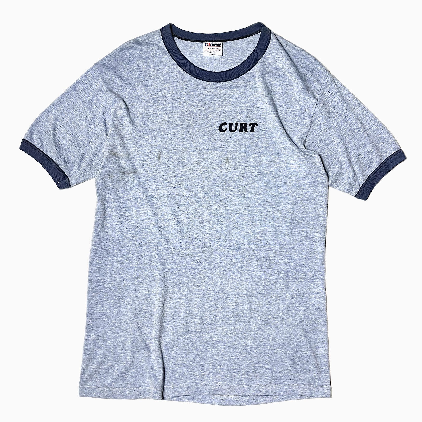 Vintage 80's【Hanes】"BETTER BUMPERS" Ringer T-shirt の画像 2