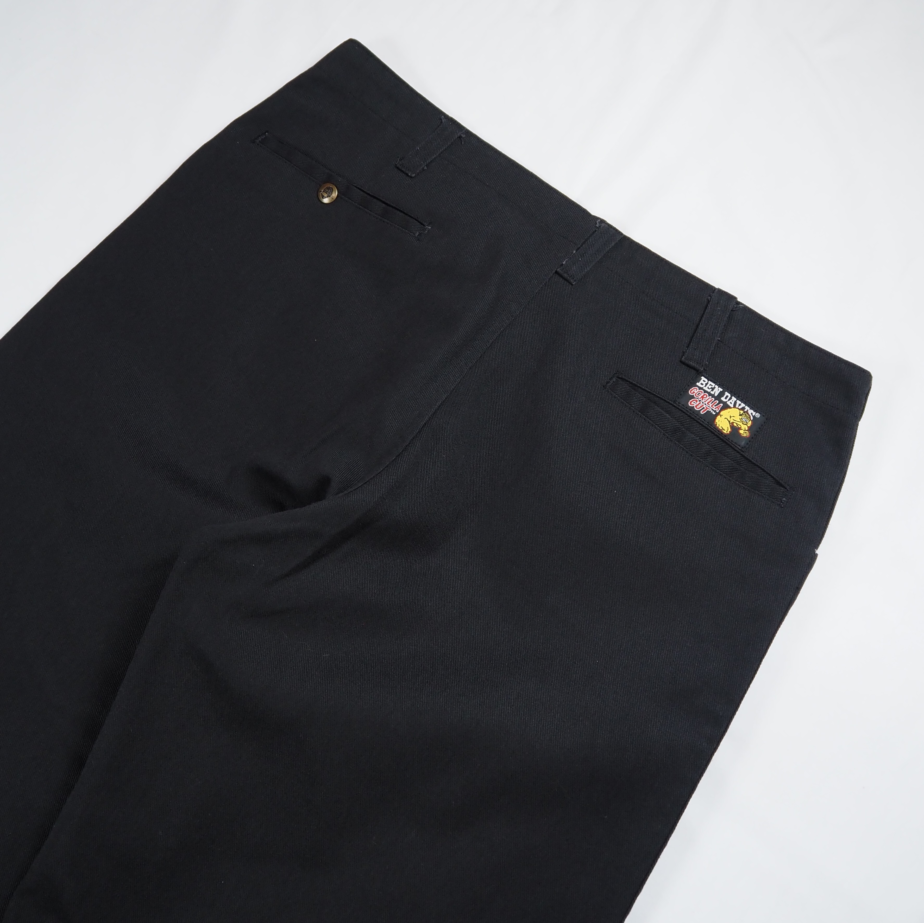 【9/23 20:00入荷】00's Ben Davis ゴリラカット ブラック 38×30 の画像 11