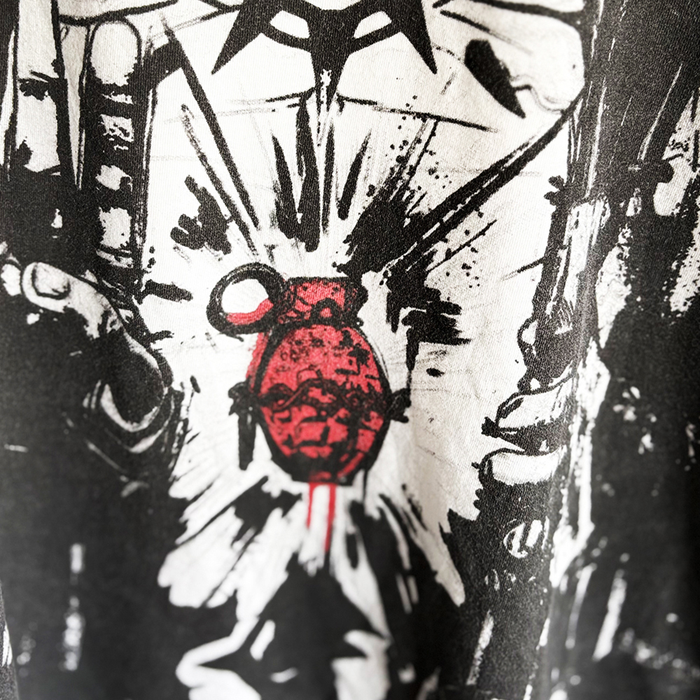Gearbox Software Borderlands3 サイコ全面プリント【古着/Tシャツ】