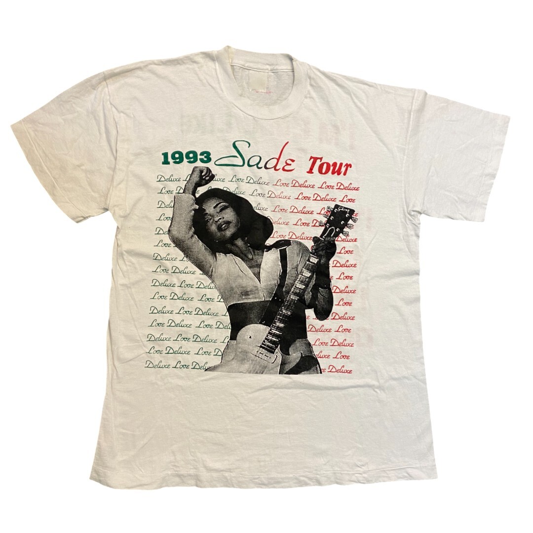 【SADE】シャーデー 1993 Tour ヴィンテージTシャツ